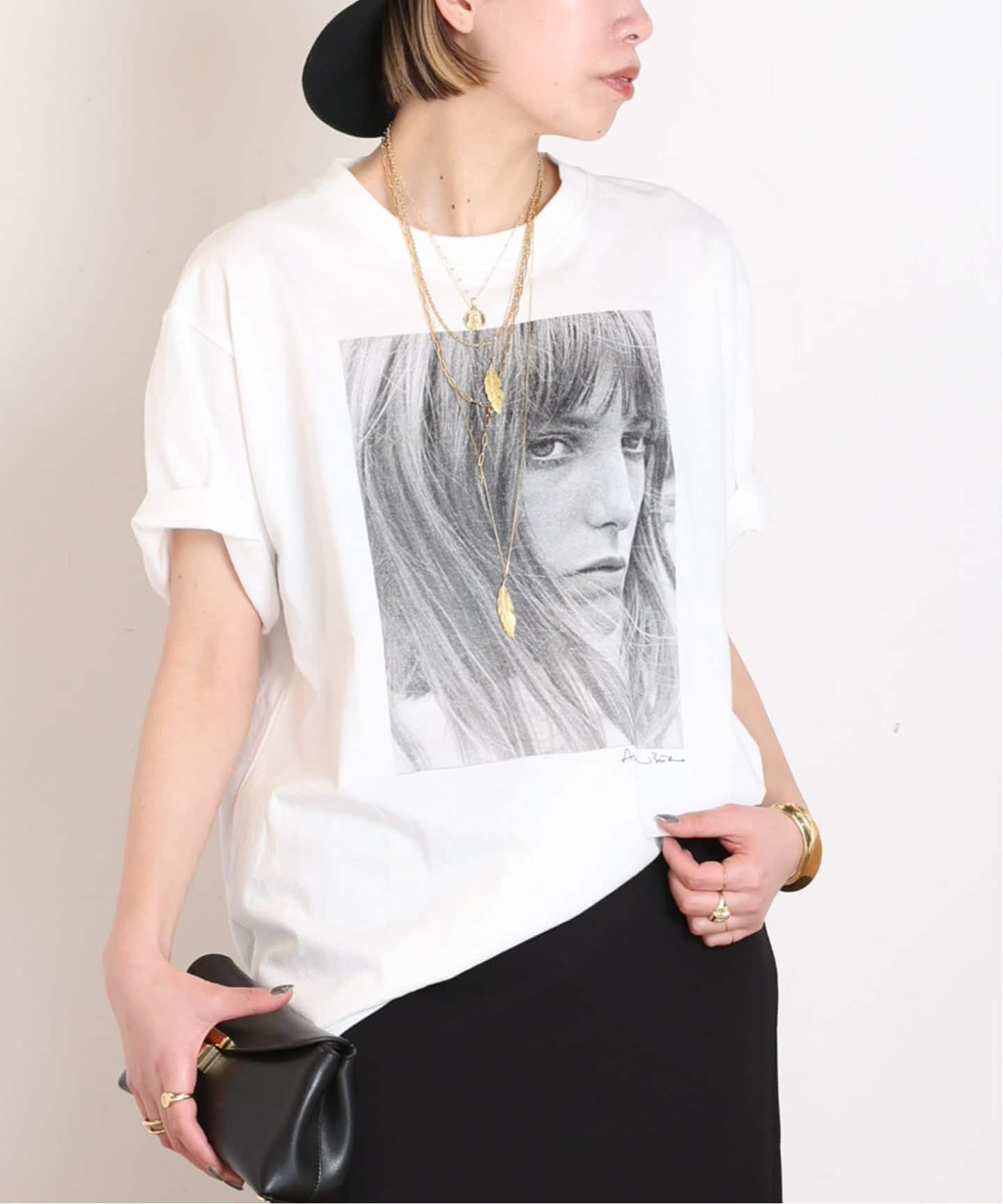 予約》【COUTURE D'ADAM/クチュールドアダム】Jane T-Shirt（Tシャツ