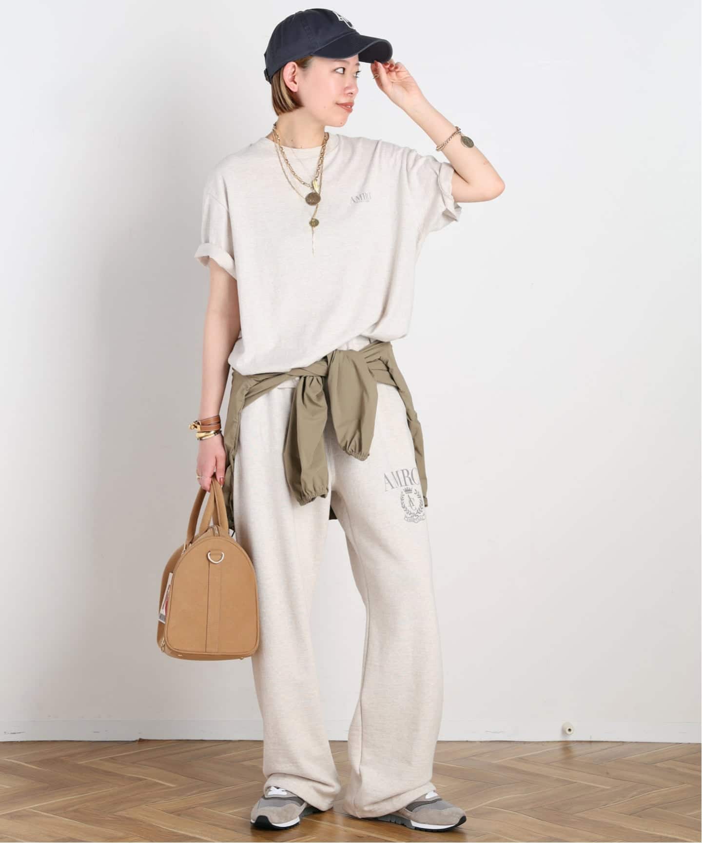 AMERICANA/アメリカーナ】別注 BASIC PRINT T（Tシャツ／カットソー