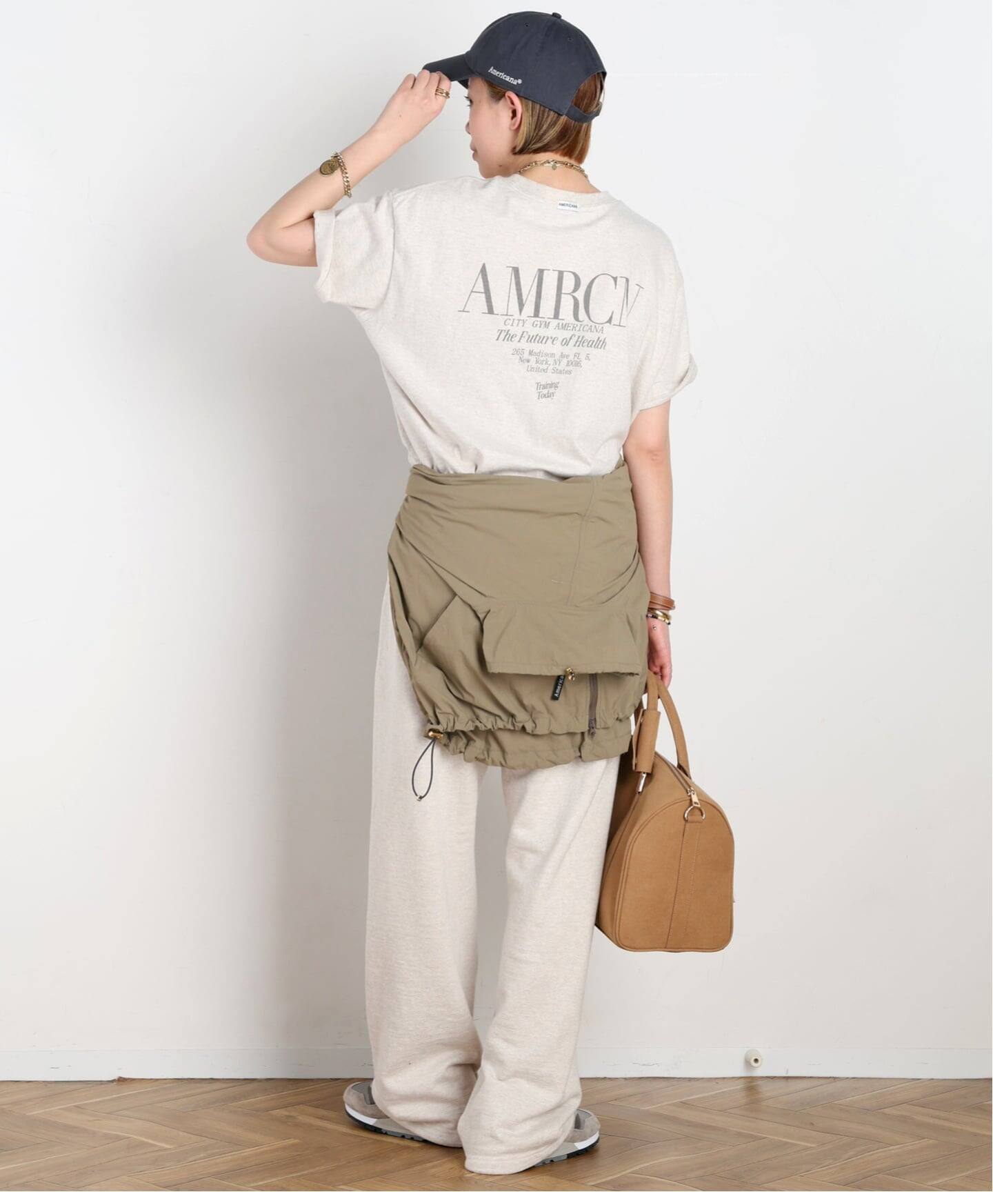 AMERICANA/アメリカーナ】別注 BASIC PRINT T（Tシャツ／カットソー