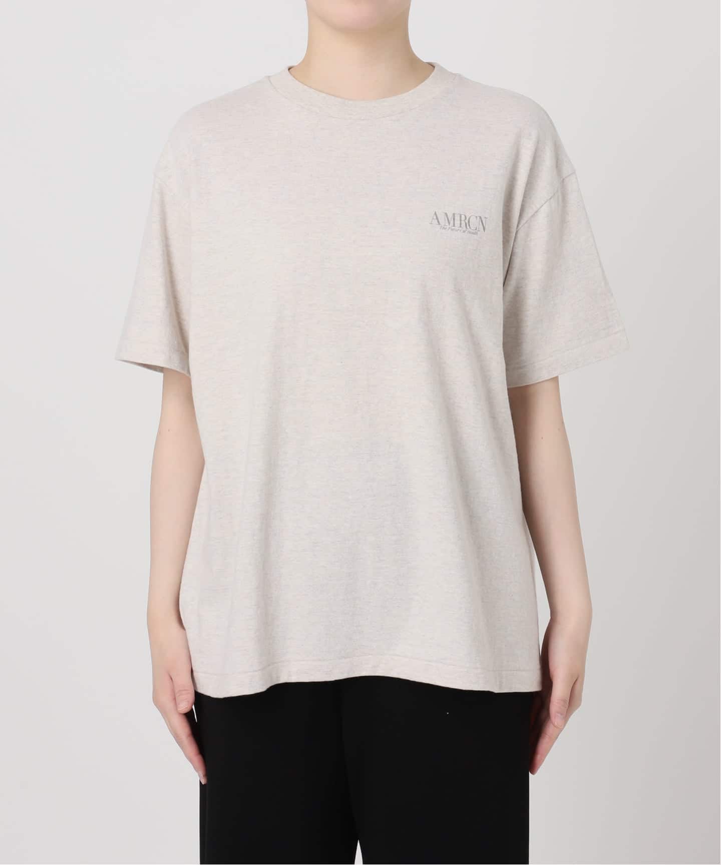 AMERICANA/アメリカーナ】別注 BASIC PRINT T（Tシャツ／カットソー