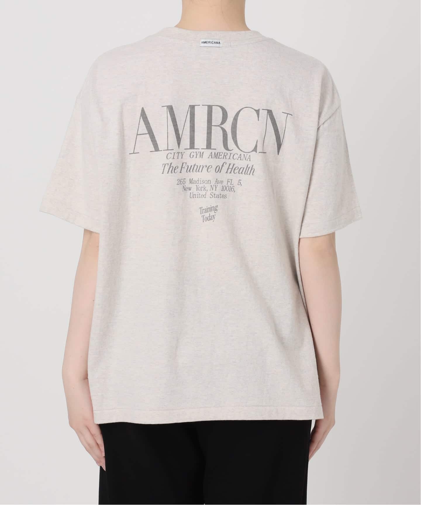 AMERICANA/アメリカーナ】別注 BASIC PRINT T（Tシャツ／カットソー