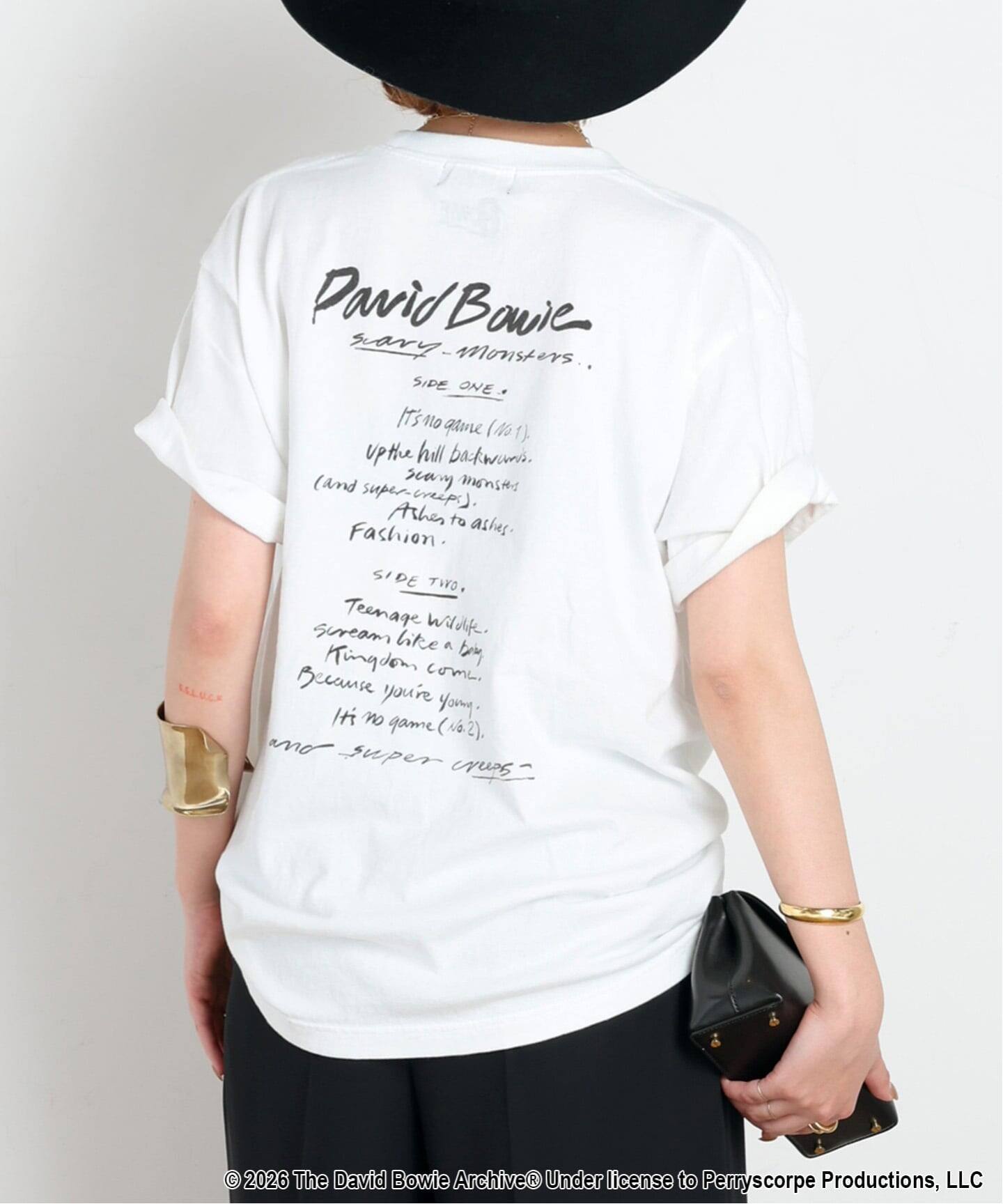 GOOD ROCK SPEED/グッドロックスピード】DAVID BOWIE written T-sh（T