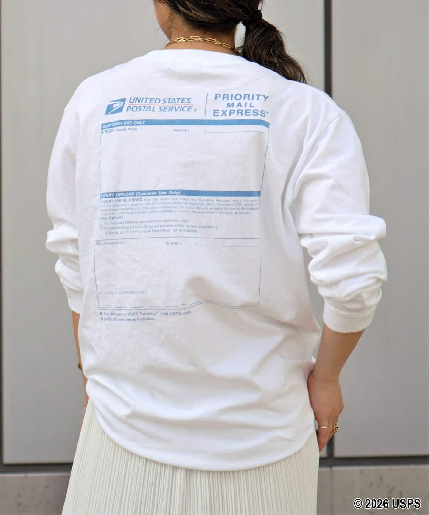 GOOD ROCK SPEED】 USPS PRIORITY MAIL long sleeves T（Tシャツ