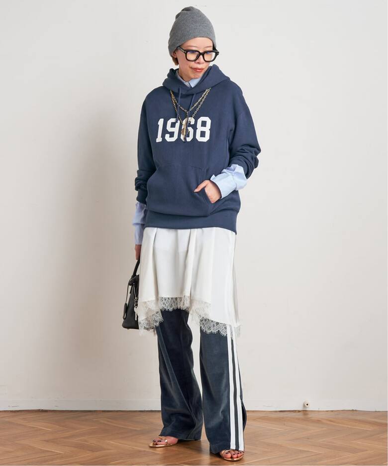 AMERICANA/アメリカーナ】 1968 hooded Pullover（スウェット）｜AP 