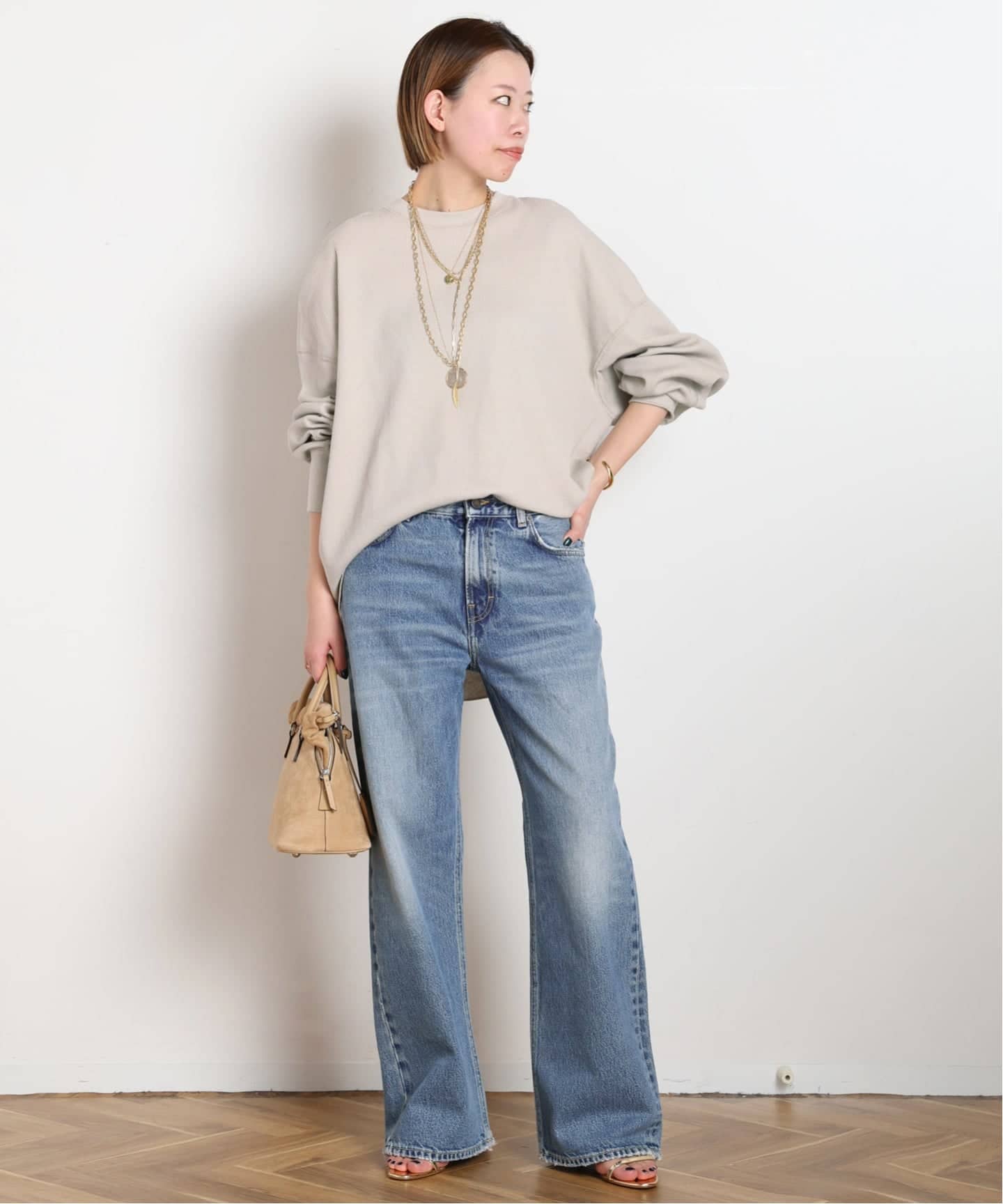 予約》【AMERICANA/アメリカーナ】別注サーマルプルオーバー（Tシャツ