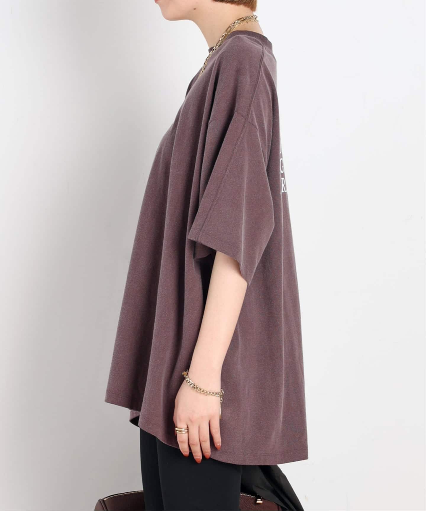 AMERICANA/アメリカーナ】別注OVER SILHOUETTE T（Tシャツ／カットソー