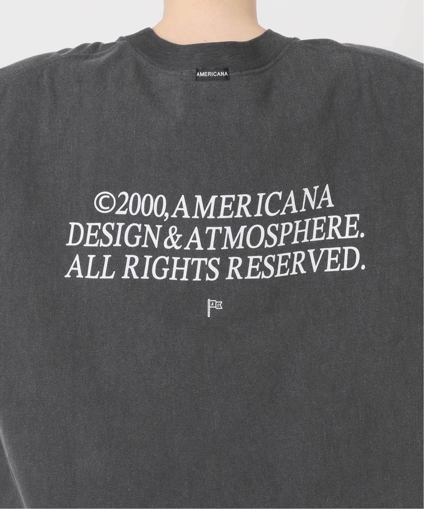 新品APSTUDIOアメリカーナTシャツ AMERICANA/アメリカーナ】別注BASIC PRINT T（Tシャツ／カットソー