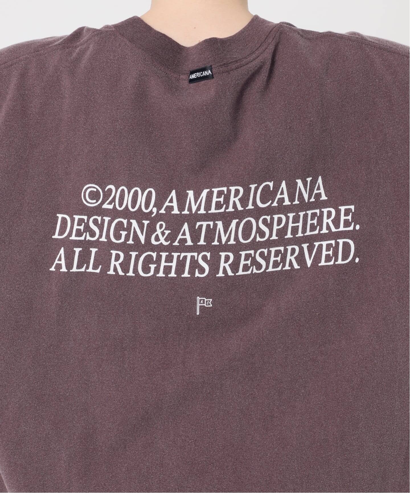 新品APSTUDIOアメリカーナTシャツ AMERICANA/アメリカーナ】別注BASIC PRINT T（Tシャツ／カットソー