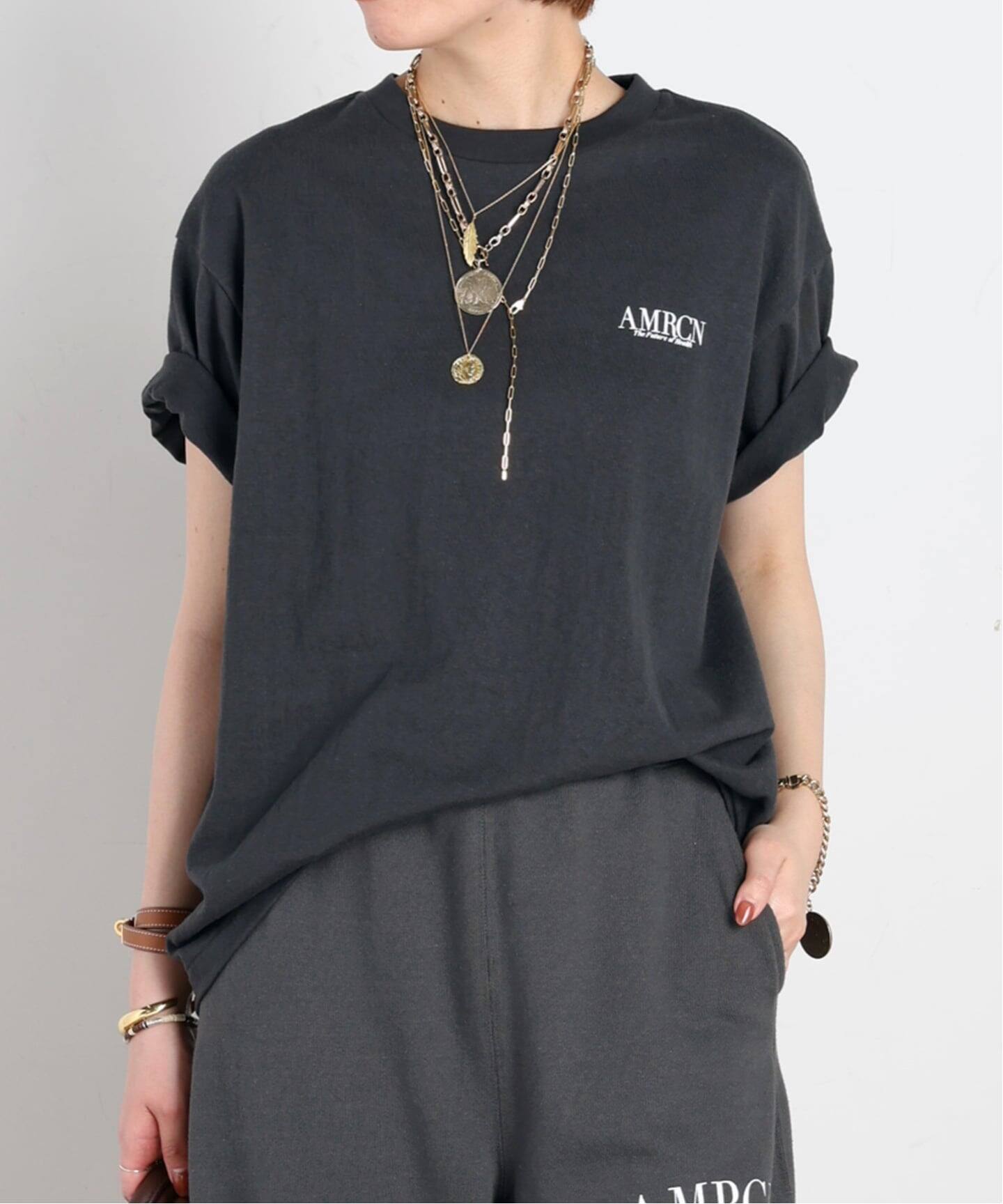 AP STUDIO 【AMERICANA/アメリカーナ】別注College T AMERICANA/アメリカーナ】別注BASIC PRINT T（Tシャツ／カットソー