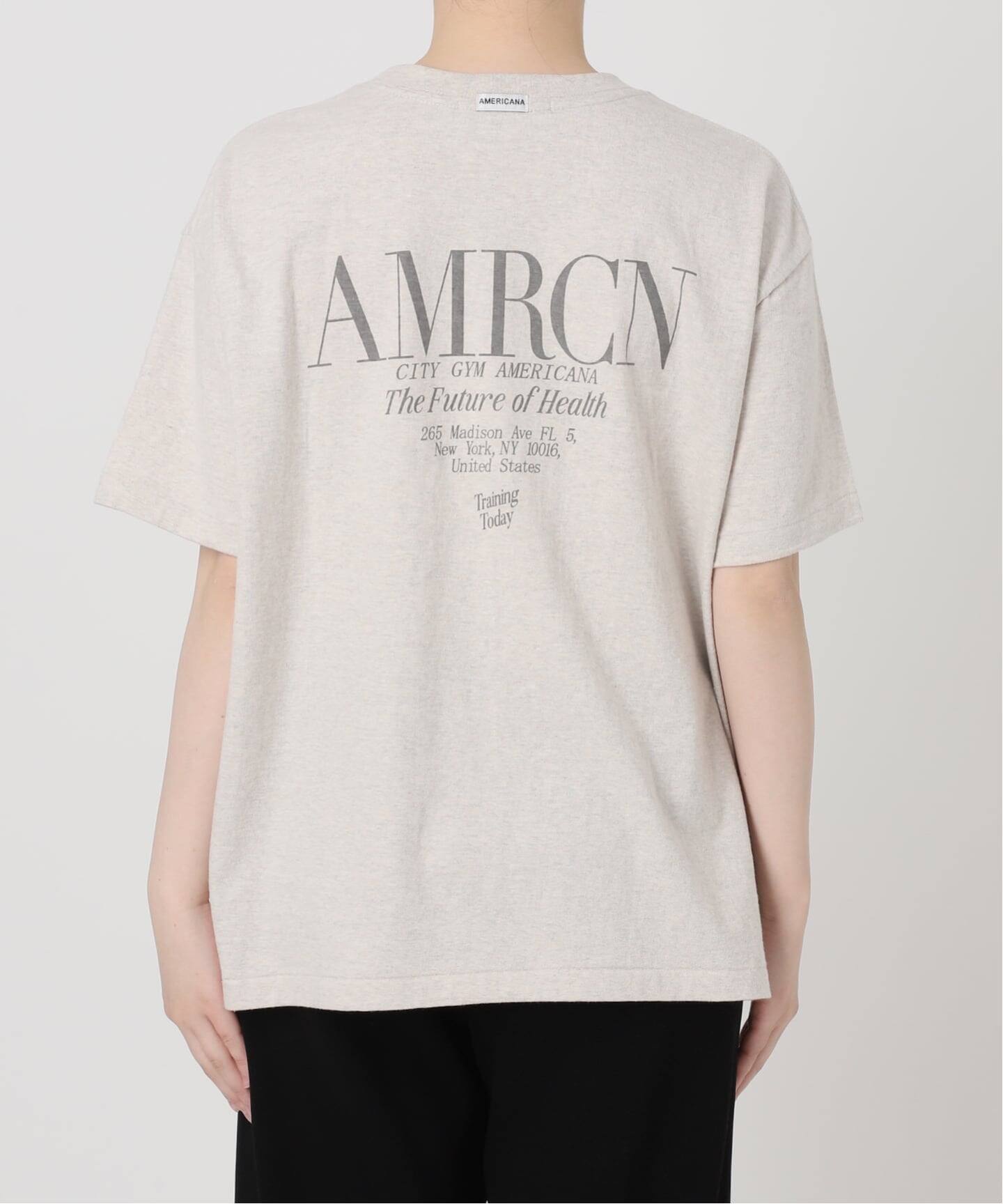 【AMERICANA/アメリカーナ】 CANNA Tシャツ☆ホワイト AMERICANA/アメリカーナ】AMRCNA TEE（Tシャツ／カットソー