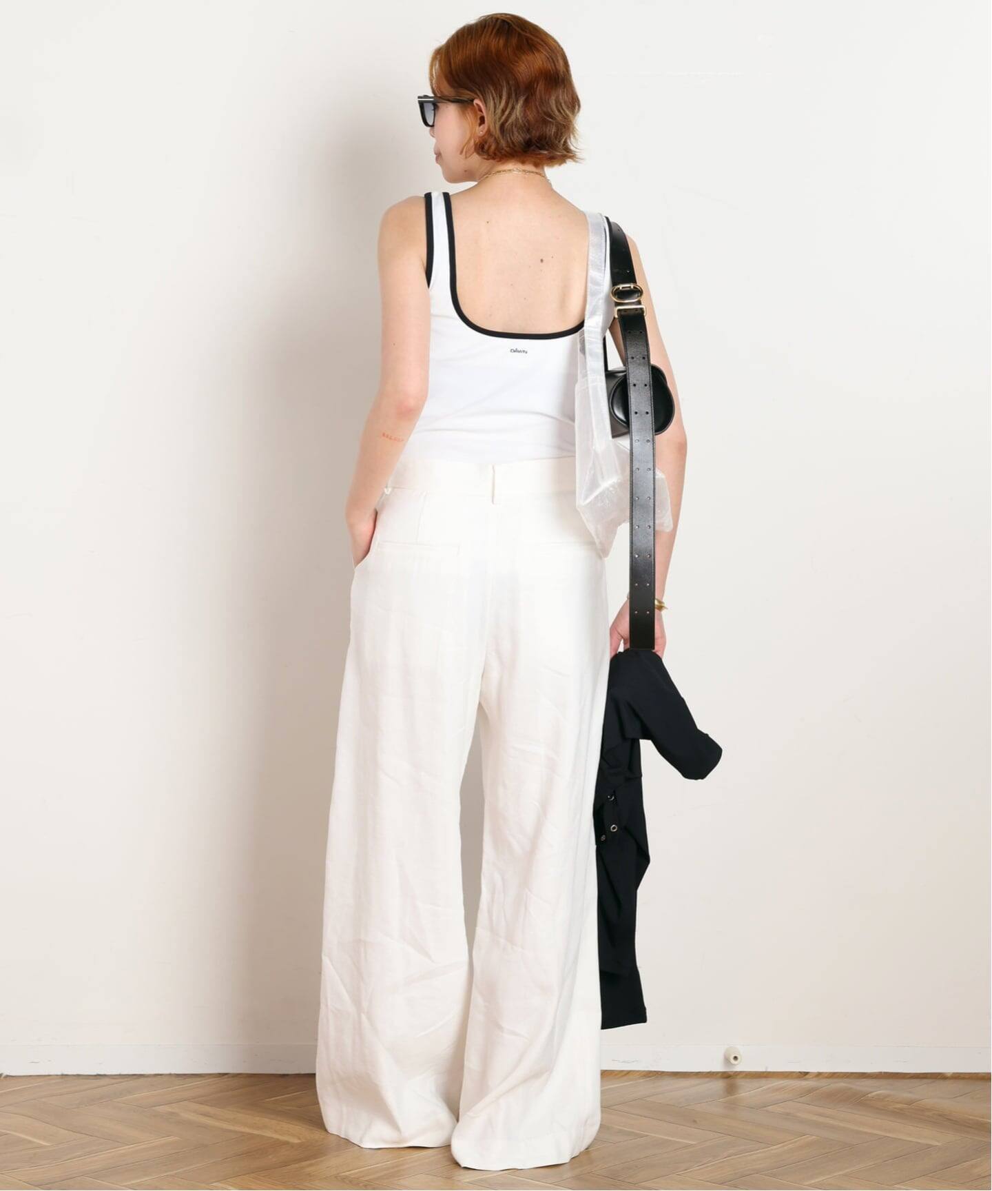 DAWN/ダン】BICOLOR TANKTOP（カップ付きインナー）｜AP STUDIO