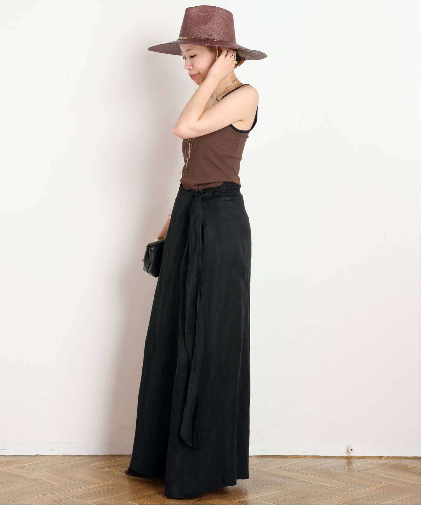 予約》【DAWN/ダン】BICOLOR TANKTOP（カップ付きインナー）｜AP