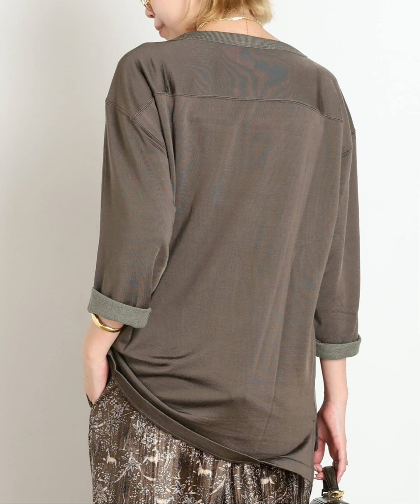 athletic wear MASON】別注Rayon Football Tsh（Tシャツ／カットソー