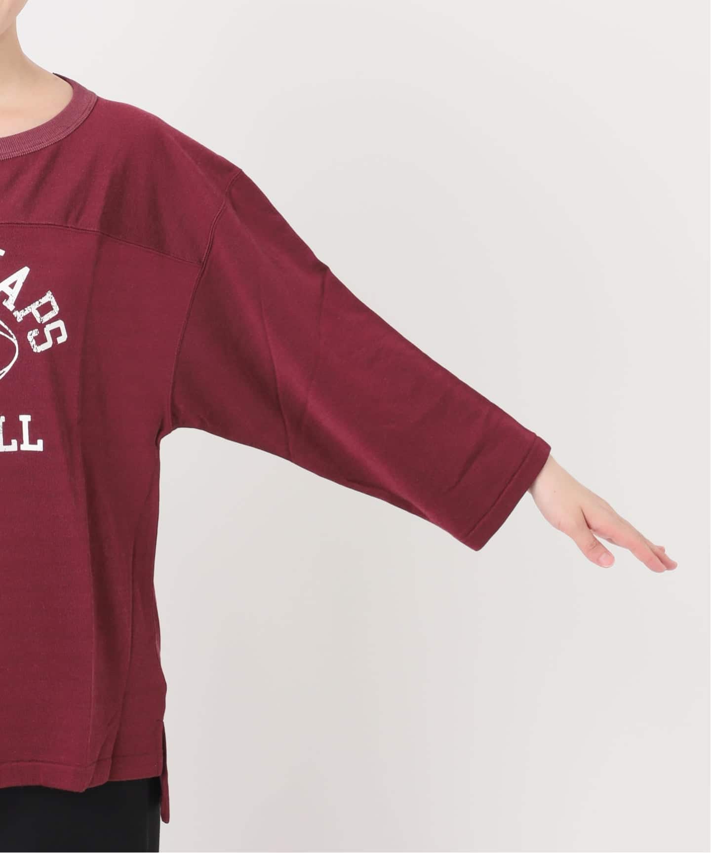 予約》【athletic wear MASON】別注Rayon Football Tsh（Tシャツ