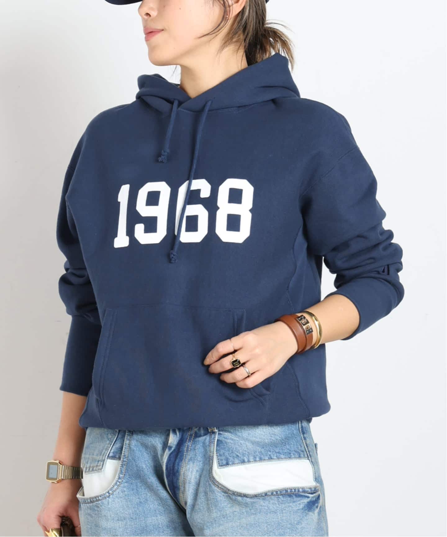 AMERICANA/アメリカーナ】追加 1968 hooded Pullover（スウェット