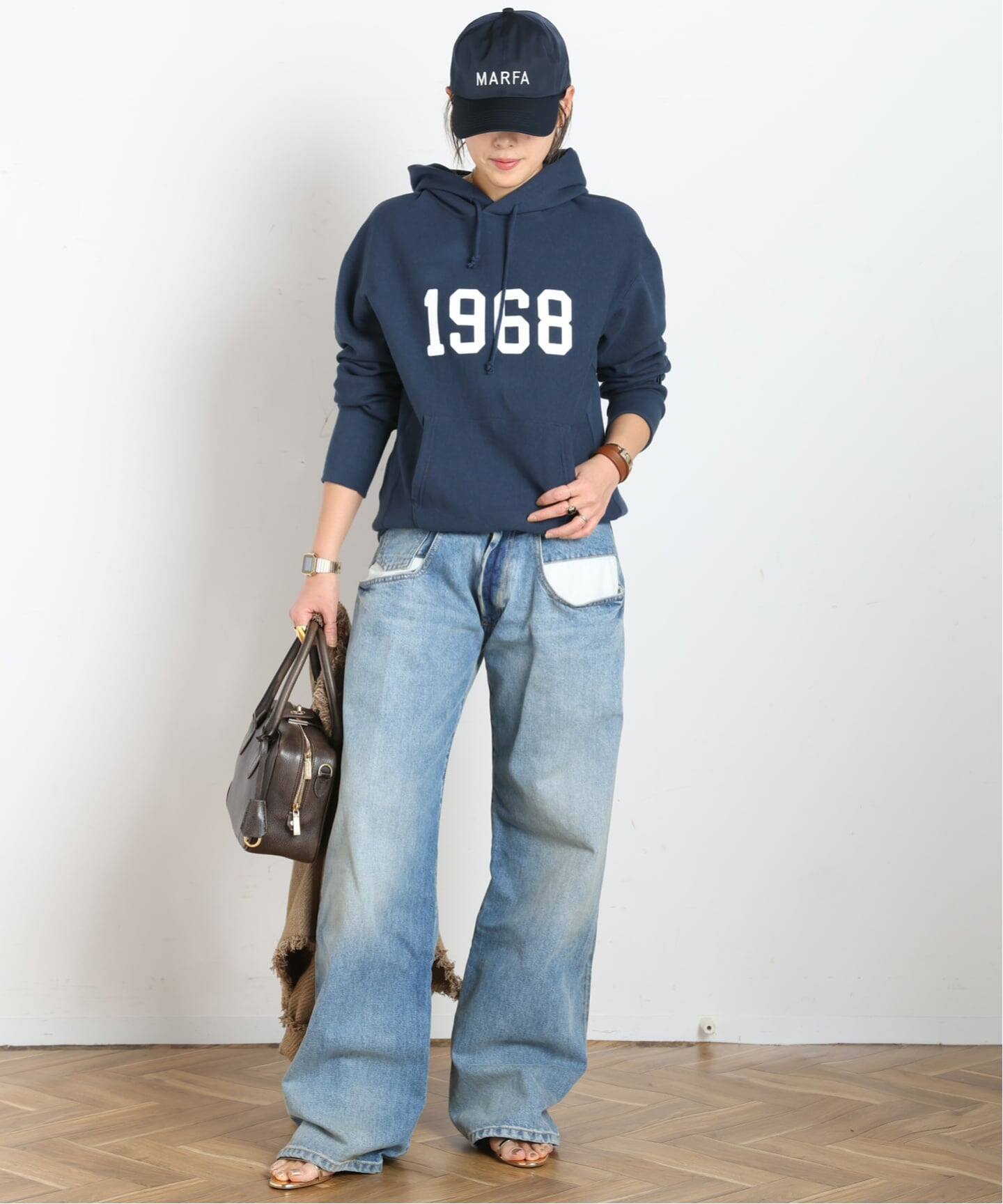 予約》【AMERICANA/アメリカーナ】追加 1968 hooded Pullover