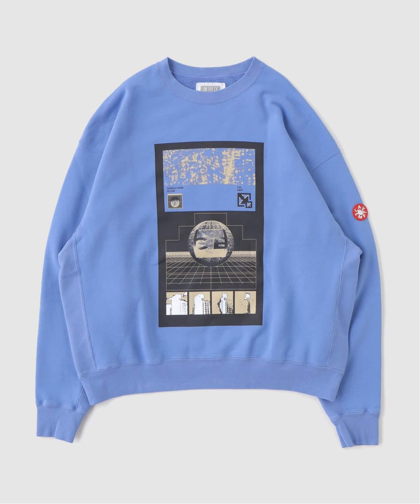 C.E / シーイー CAVEMPT AS SIGgrid CREW NECK（Tシャツ／カットソー