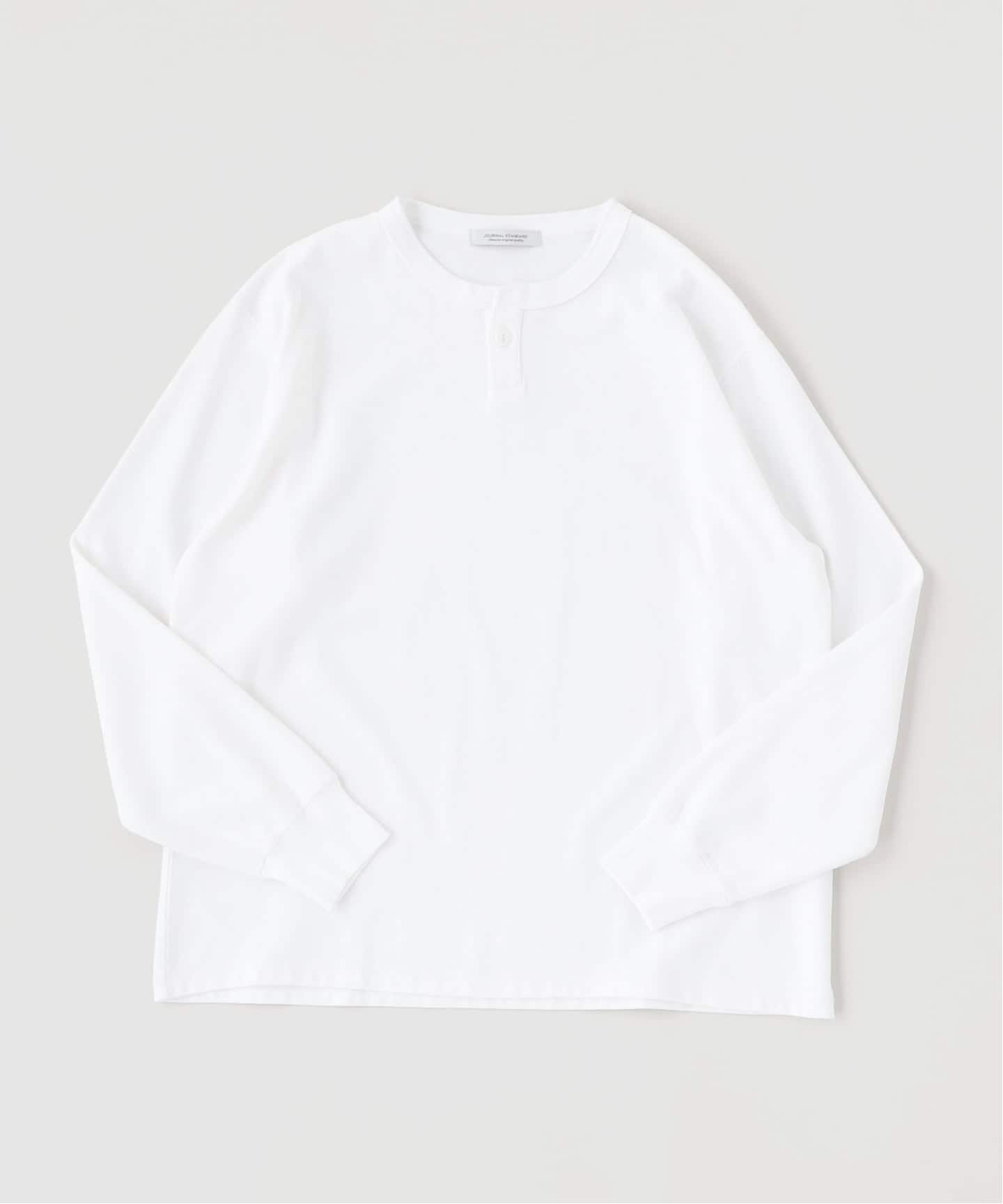 OE ロウ カウント バック ヘンリーネック ロンT（Tシャツ／カットソー