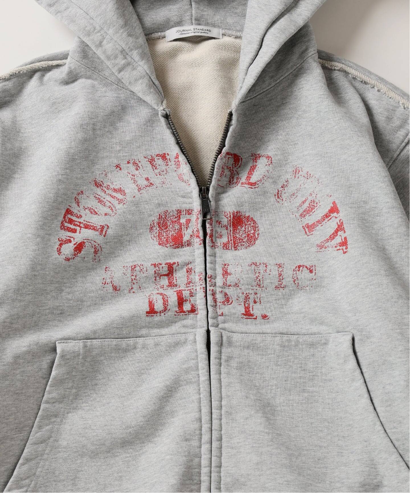 ブロークン プリント ジップ フーディ（パーカー）｜JOURNAL STANDARD
