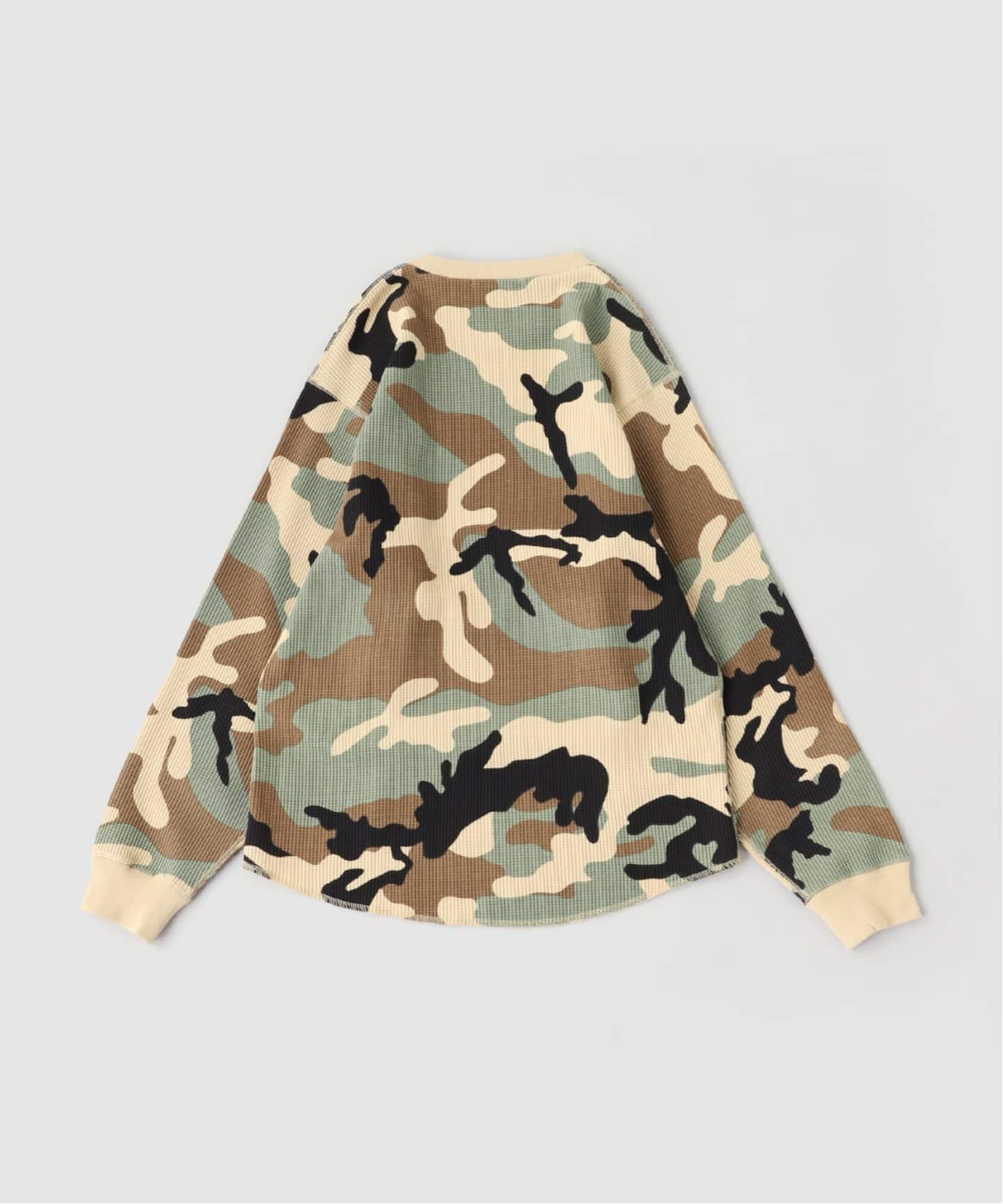 希少 美品 JOURNAL STANDARD TC サーマル ロンT 迷彩 L TCサーマル ロンT（Tシャツ／カットソー）｜JOURNAL STANDARD