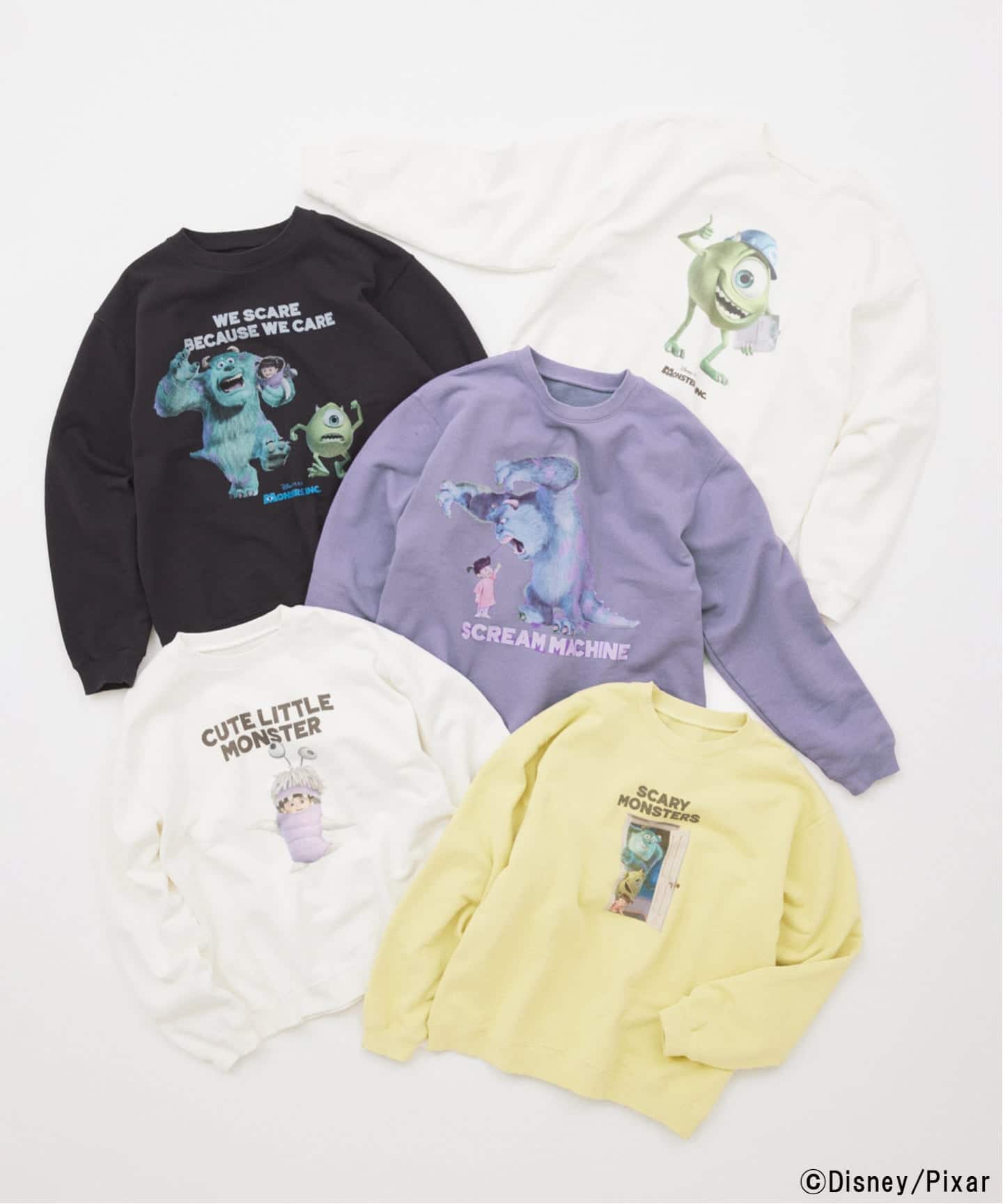 50s ヘインズスウェット モンスタープリント S Monsters Inc / モンスターズ・インク プリント スウェット