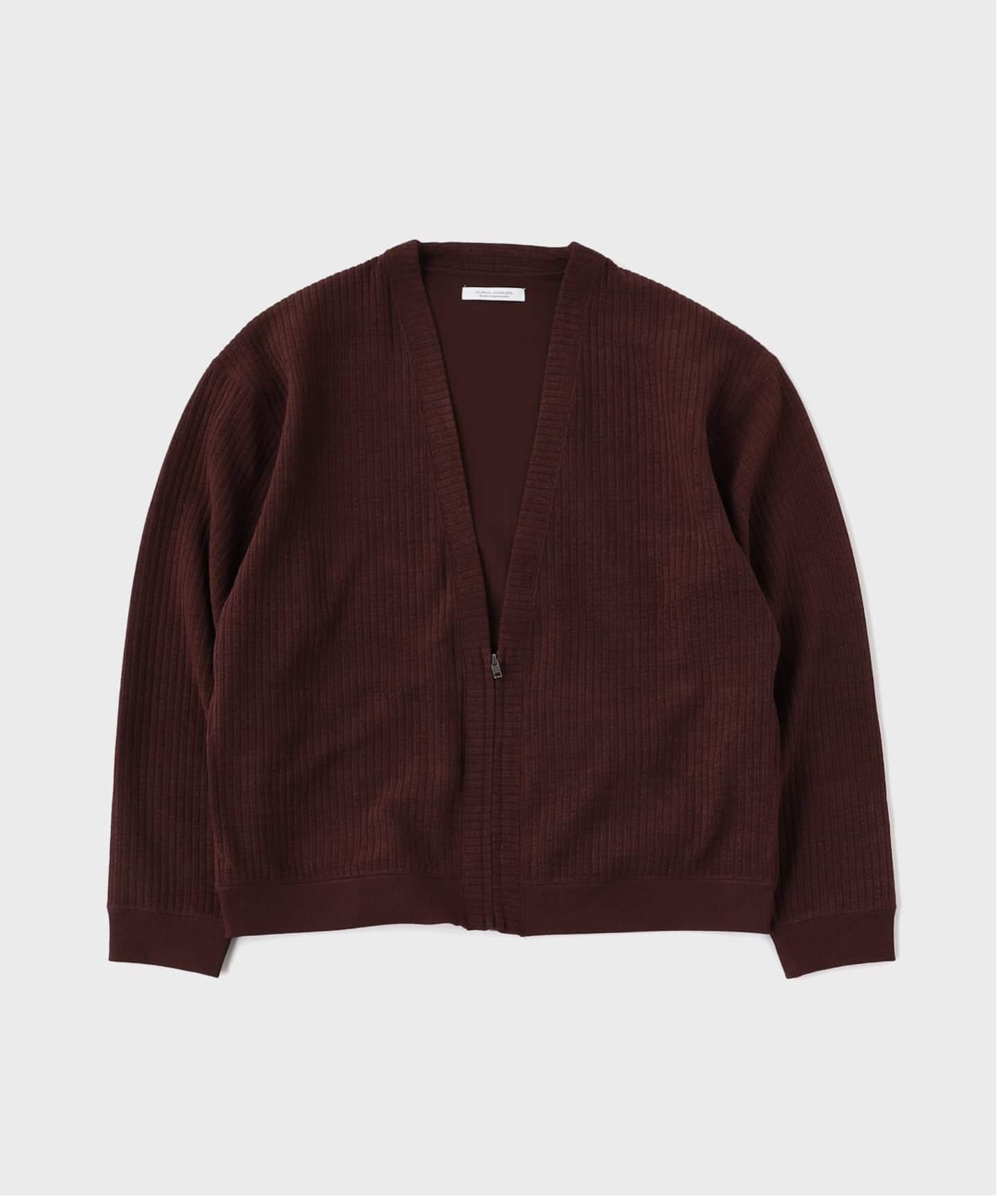 ファロウィング クロップド ジップ カーディガン（カーディガン