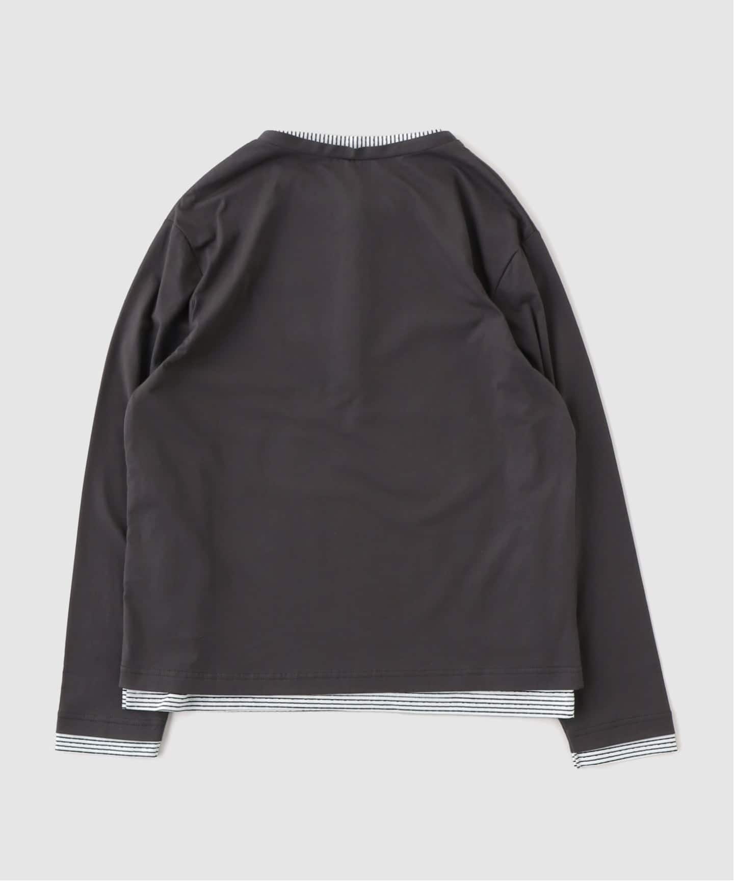 レイヤード ヘンリーネック ロンT（Tシャツ／カットソー）｜JOURNAL