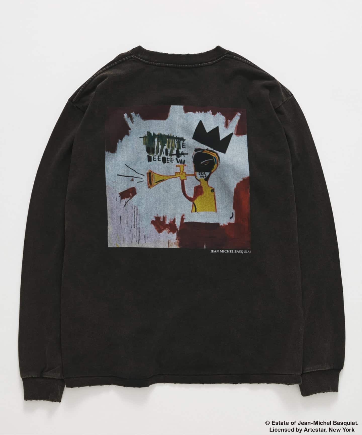 Jean-Michel Basquiat / ジャン=ミシェル・バスキア プリント L/S T Jean-Michel Basquiat / ジャン=ミシェル・バスキア プリント L/S T