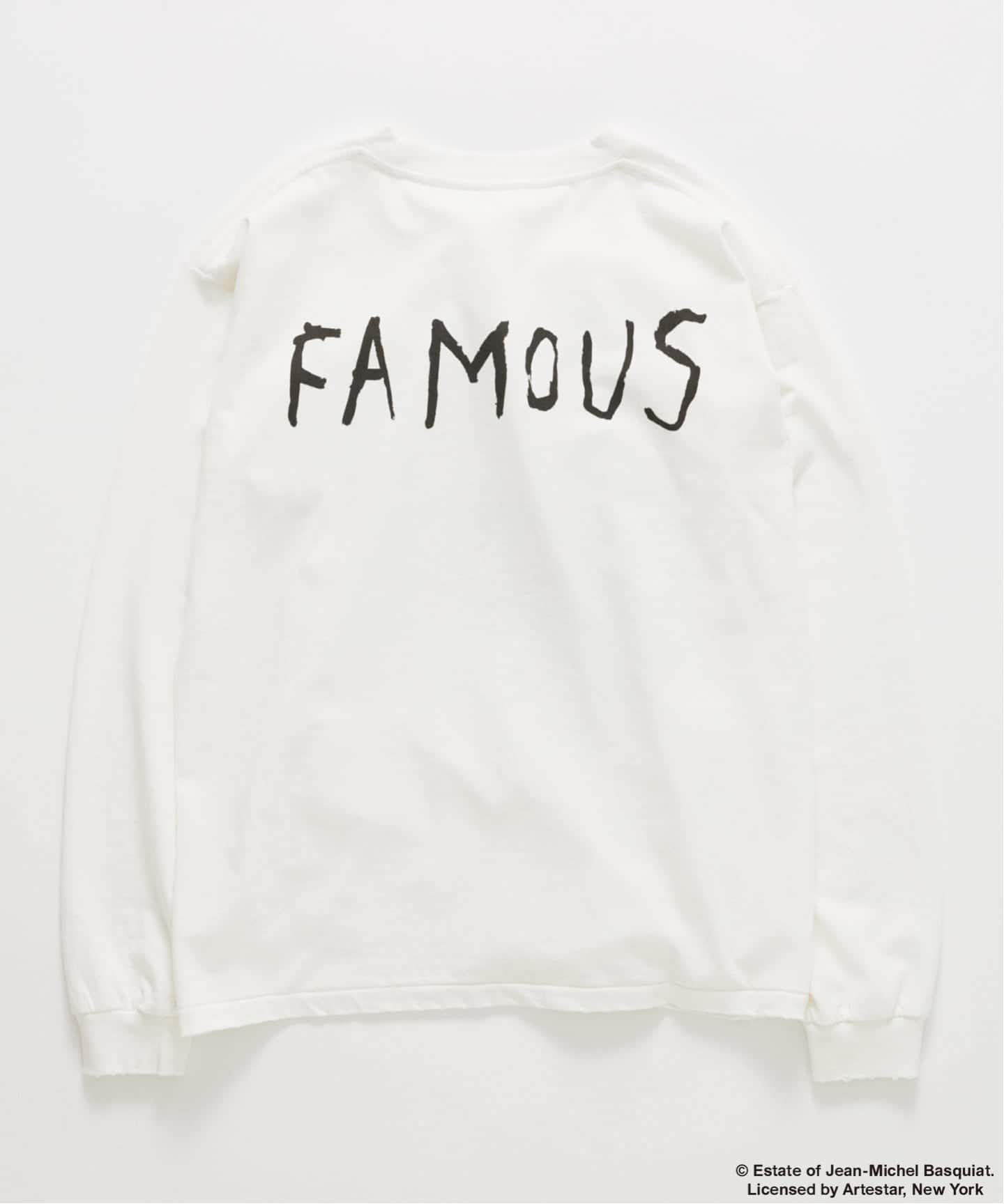 Jean-Michel Basquiat / ジャン＝ミシェル・バスキア プリント L/S T