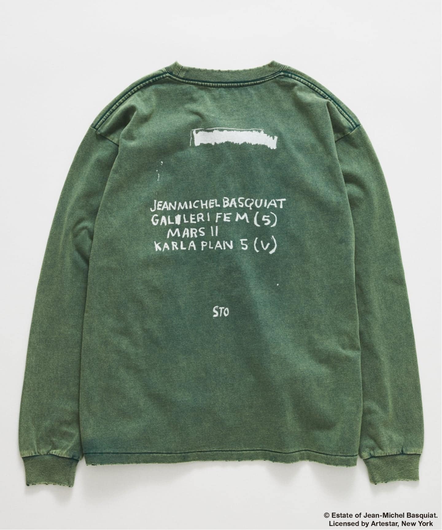 Jean-Michel Basquiat / ジャン＝ミシェル・バスキア プリント L/S T