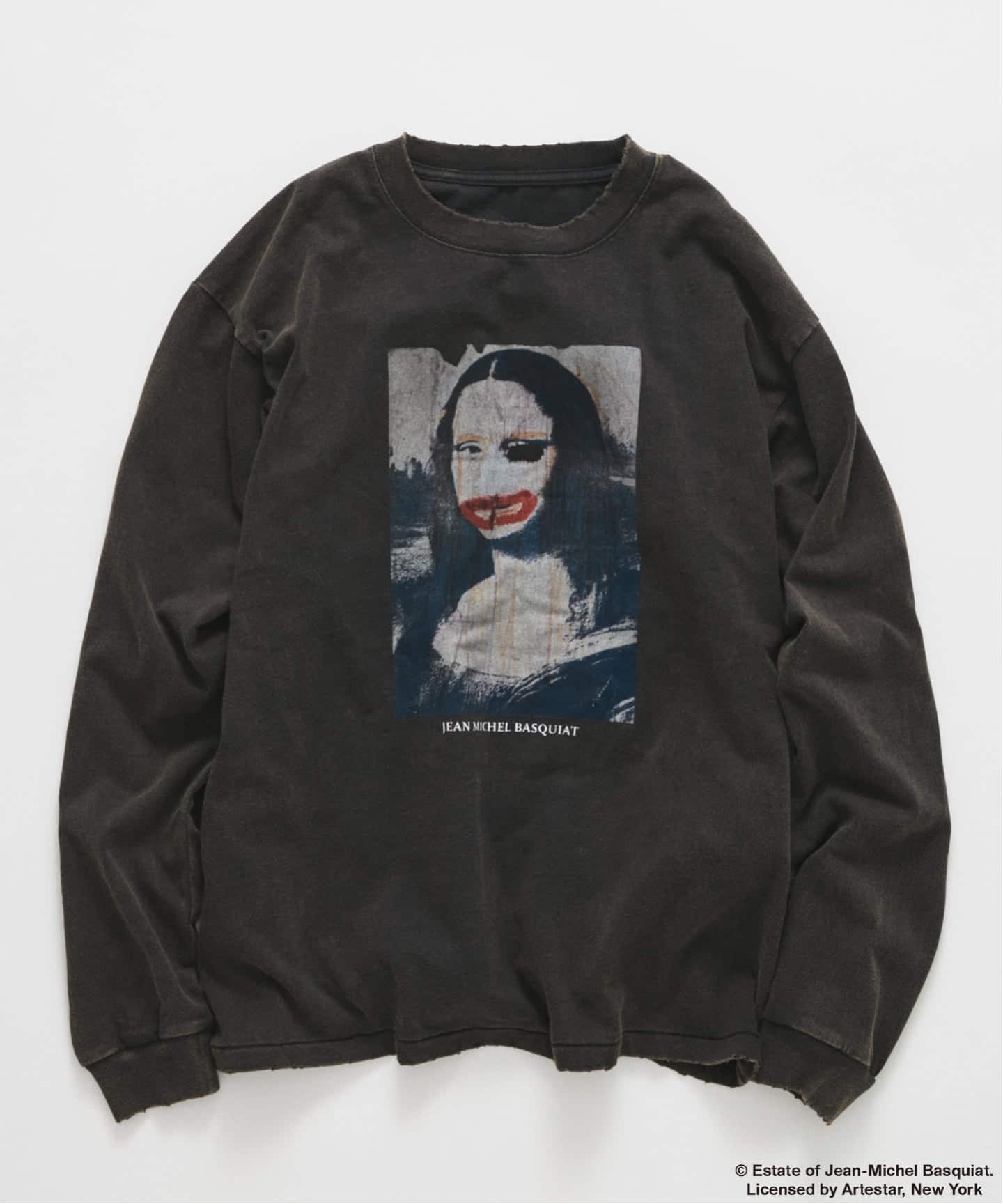 Jean-Michel Basquiat / ジャン＝ミシェル・バスキア プリント L/S T