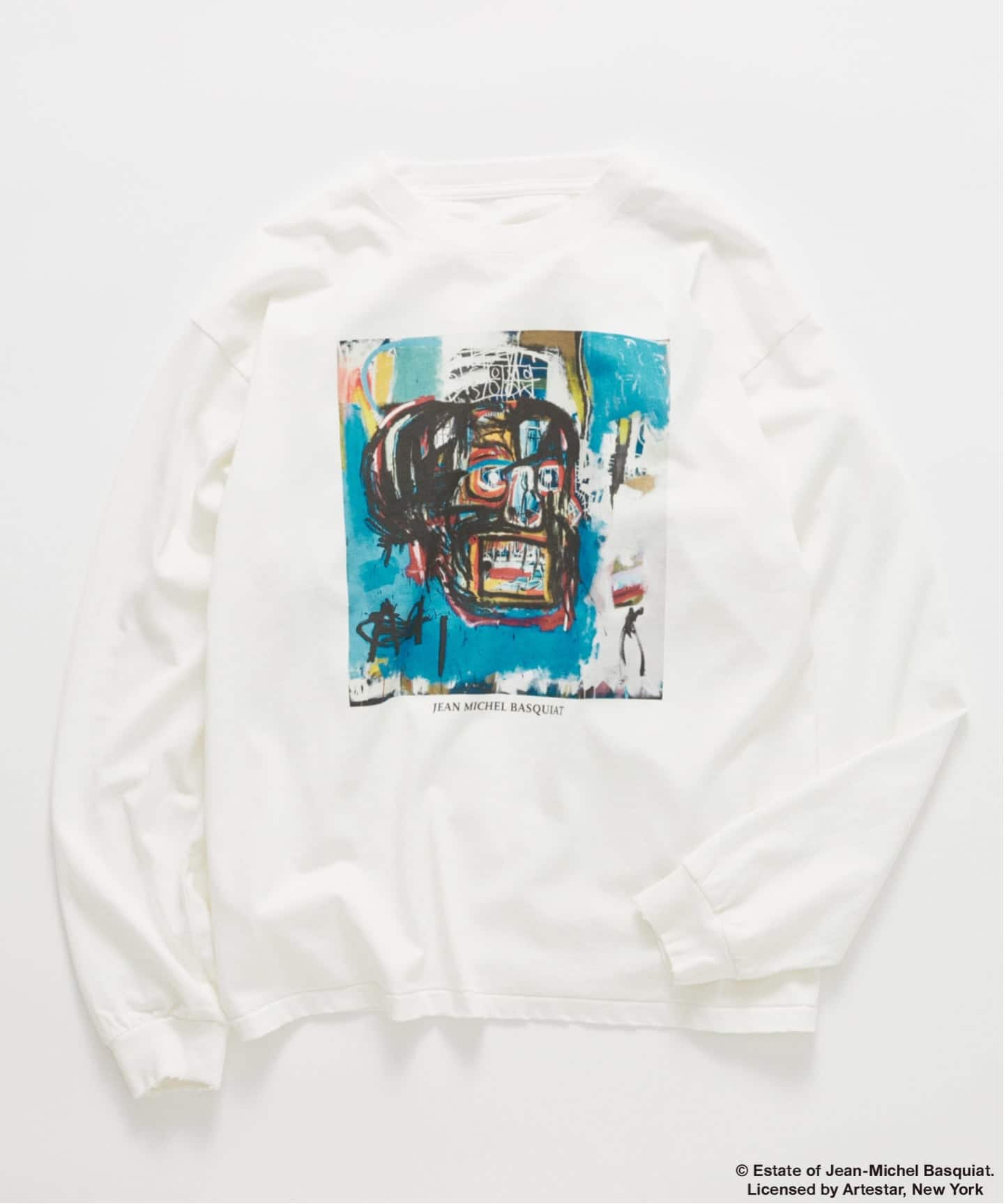 Jean-Michel Basquiat / ジャン＝ミシェル・バスキア プリント L/S T