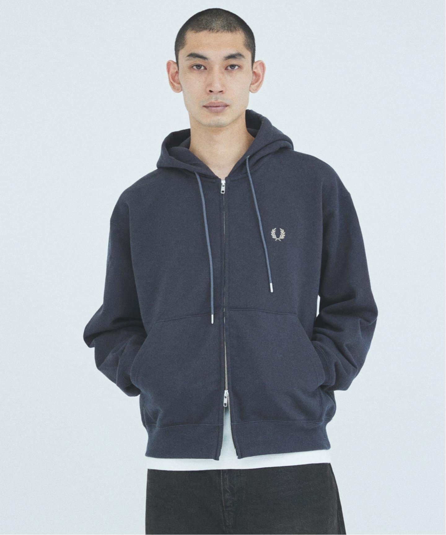 予約》FRED PERRY / フレッドペリー 別注 フーディ スウェット
