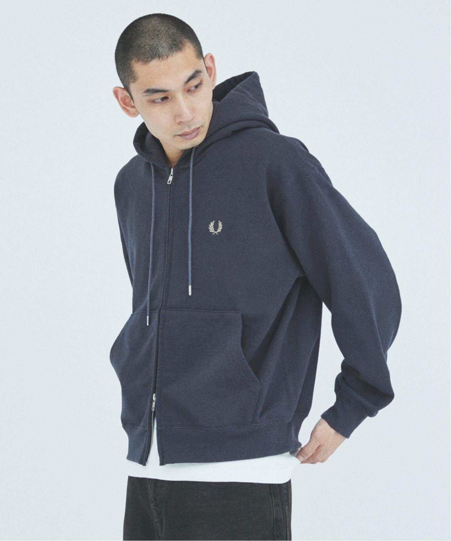 予約》FRED PERRY / フレッドペリー 別注 フーディ スウェット