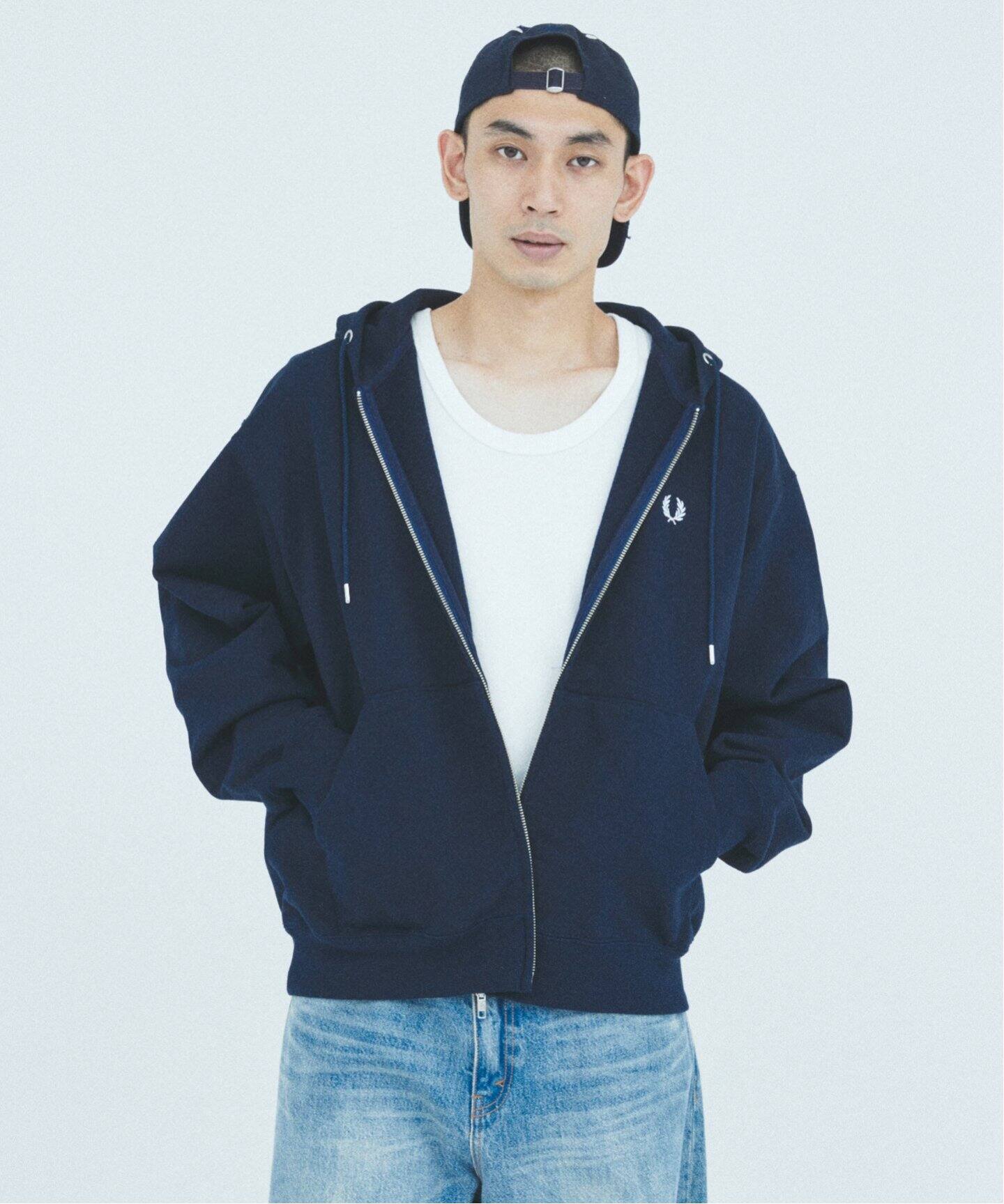FRED PERRY フーディスウェット journal standard FRED PERRY / フレッドペリー 別注 フーディ スウェット（パーカー