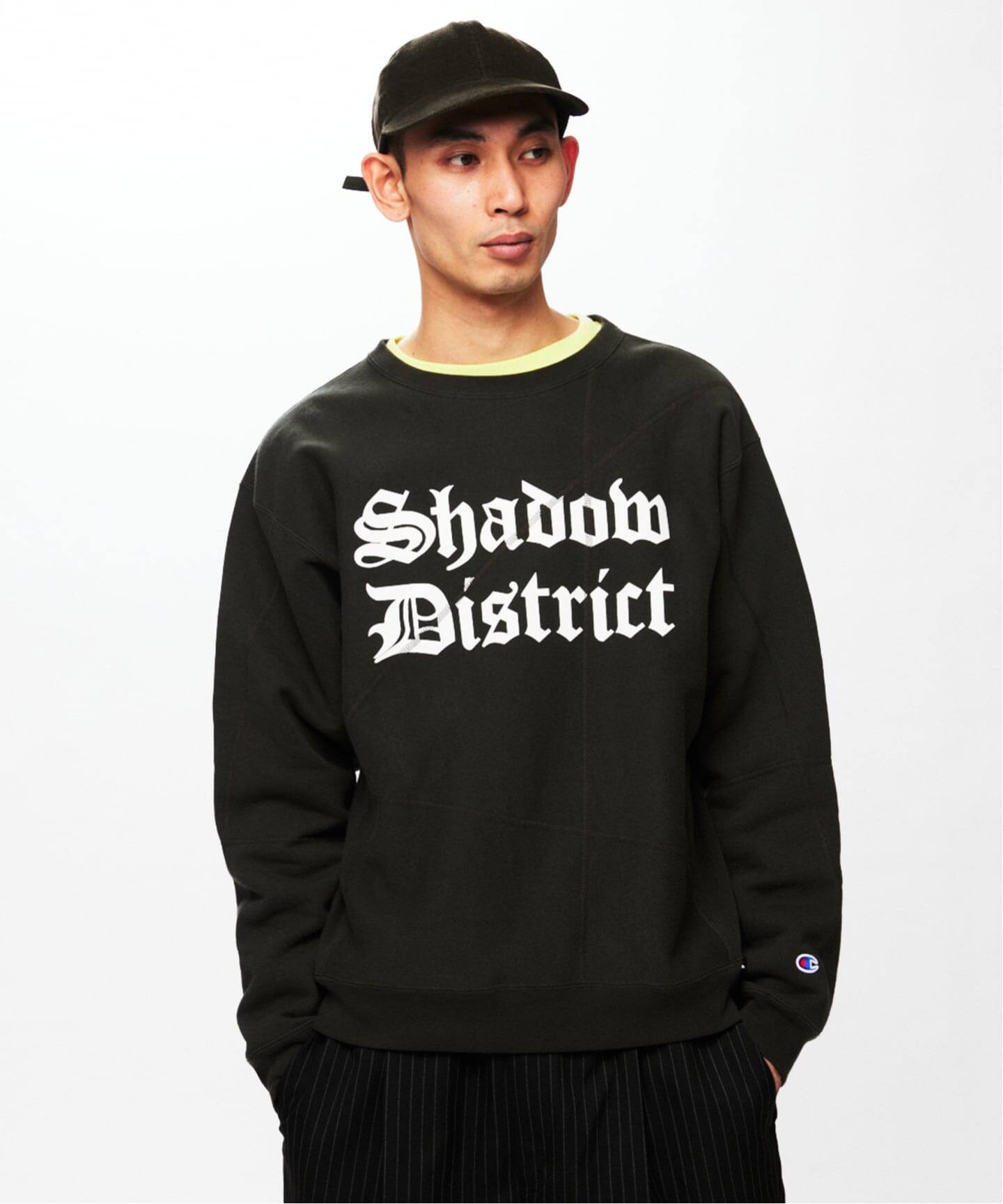 CHAMPION / チャンピオン for JS ステッチ プリント スウェット 