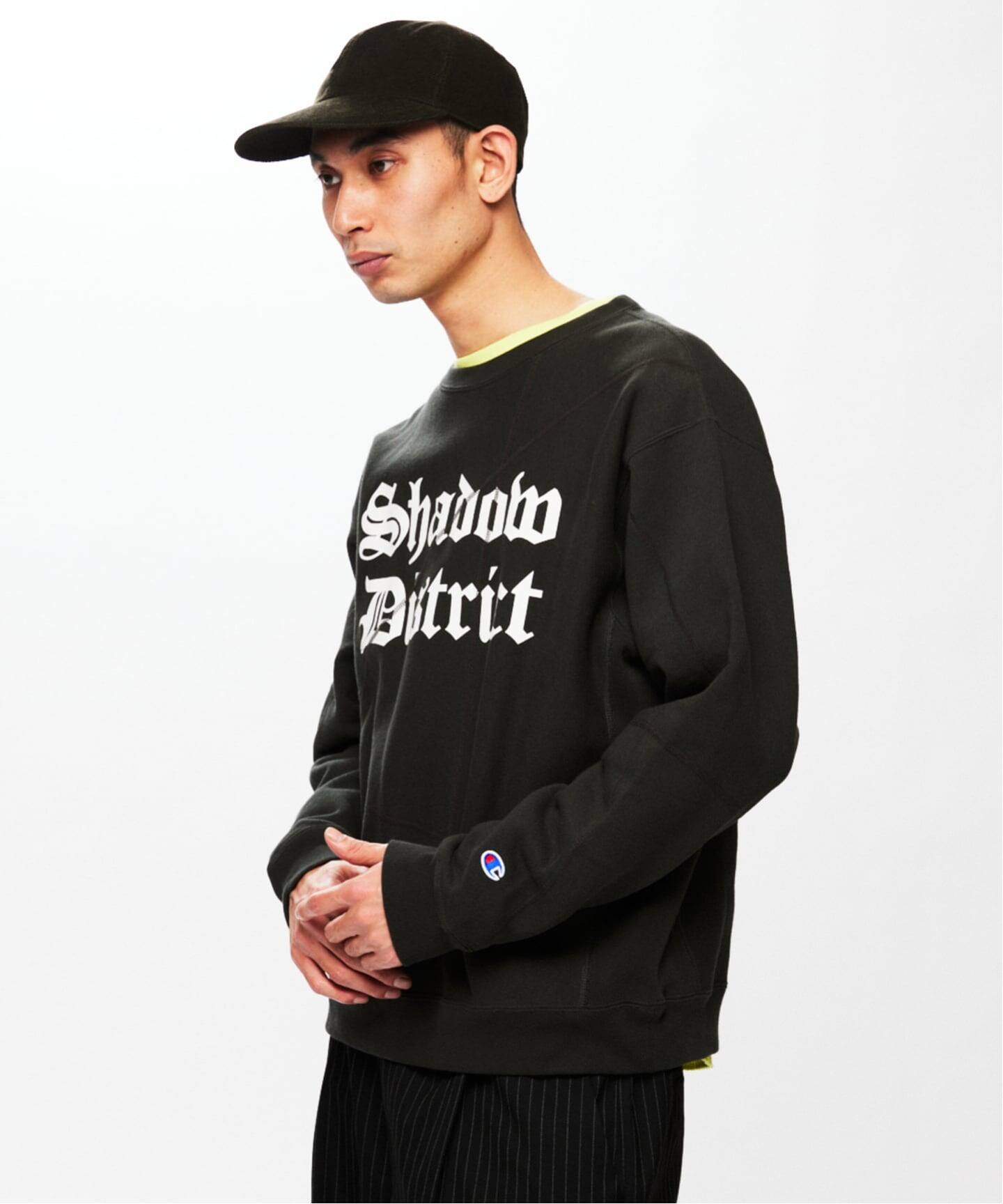 FRAMeWORK Champion ロゴプリントスウェット Champion（チャンピオン） トレーナー スウェット 「別注」「Champion