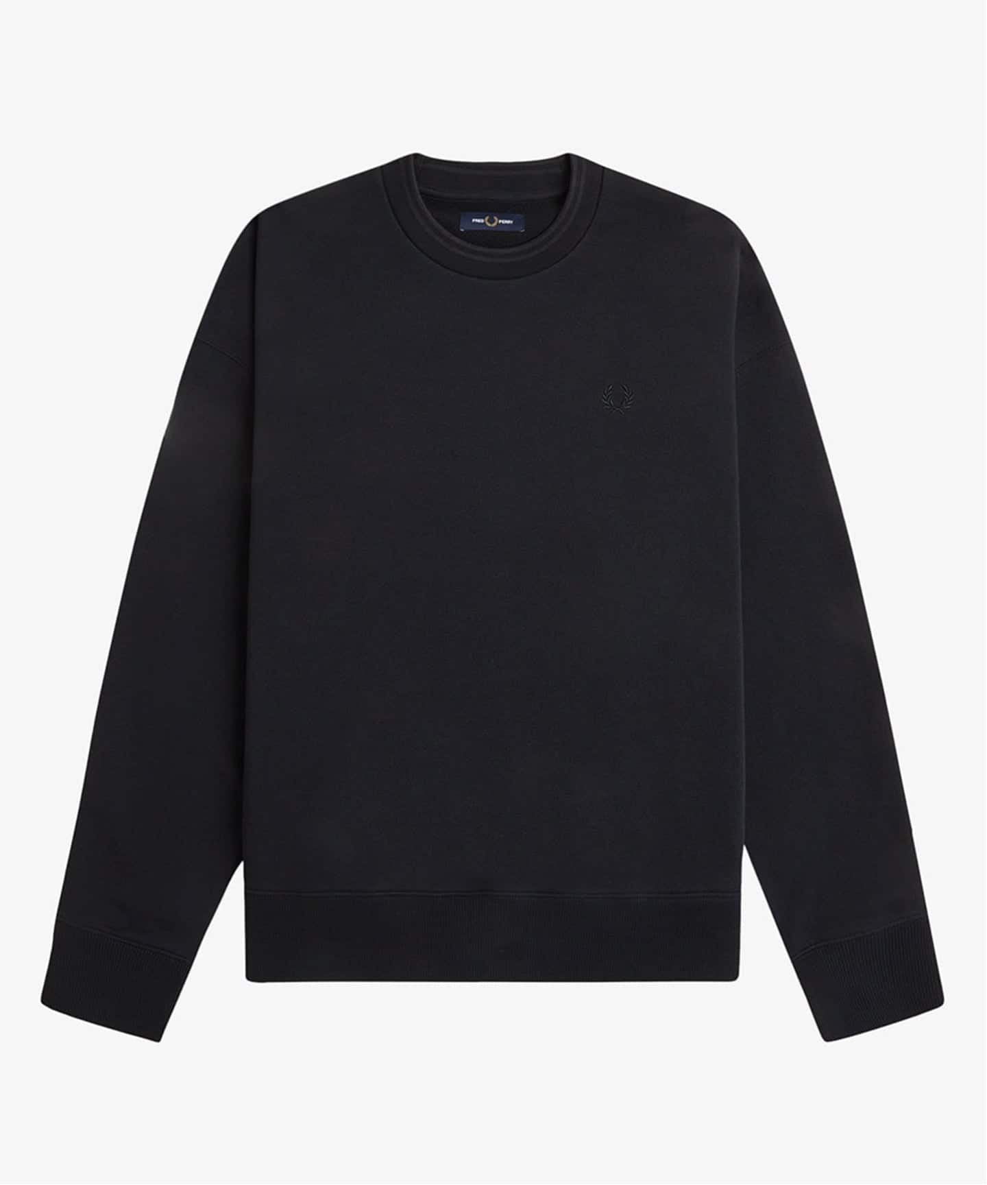 予約》FRED PERRY / フレッドペリー M3497 OVERSIZED TIPPED SWEAT
