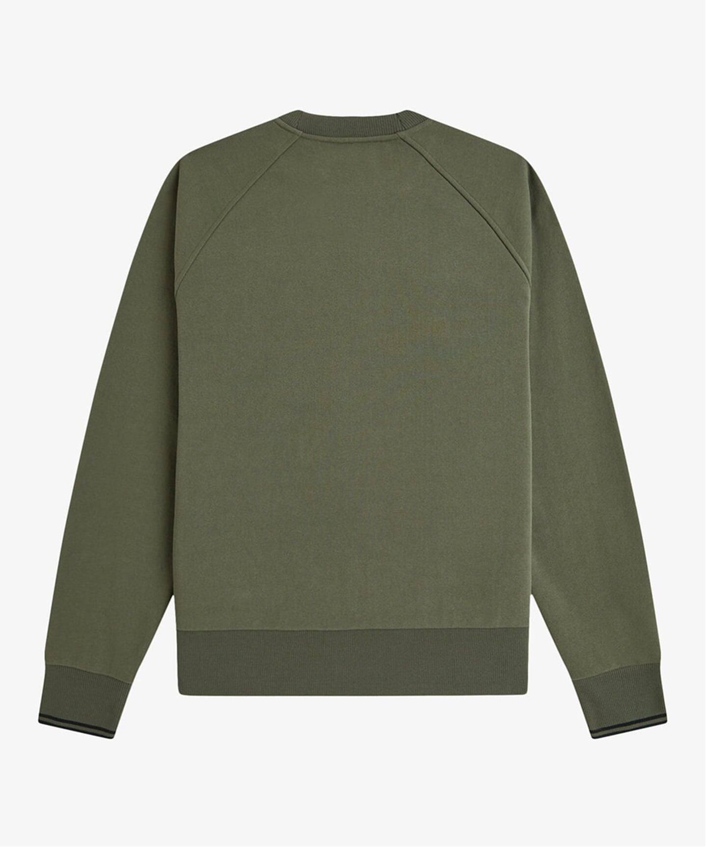 予約》FRED PERRY / フレッドペリー M3495_TIPPED CREWNECK SWEAT 
