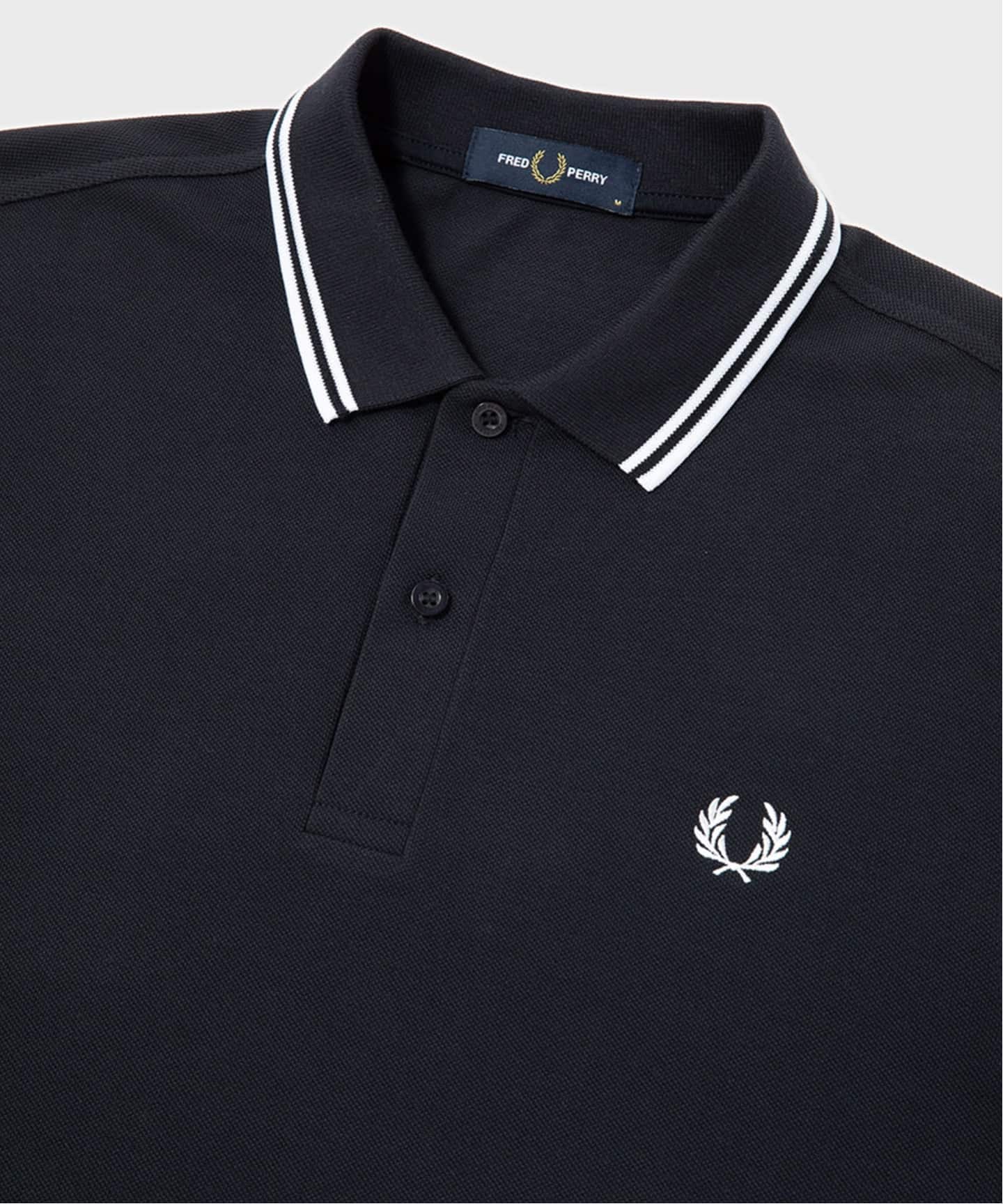 FRED PERRY / フレッドペリー M3636 LS TWIN TIPPED FP SHIRT