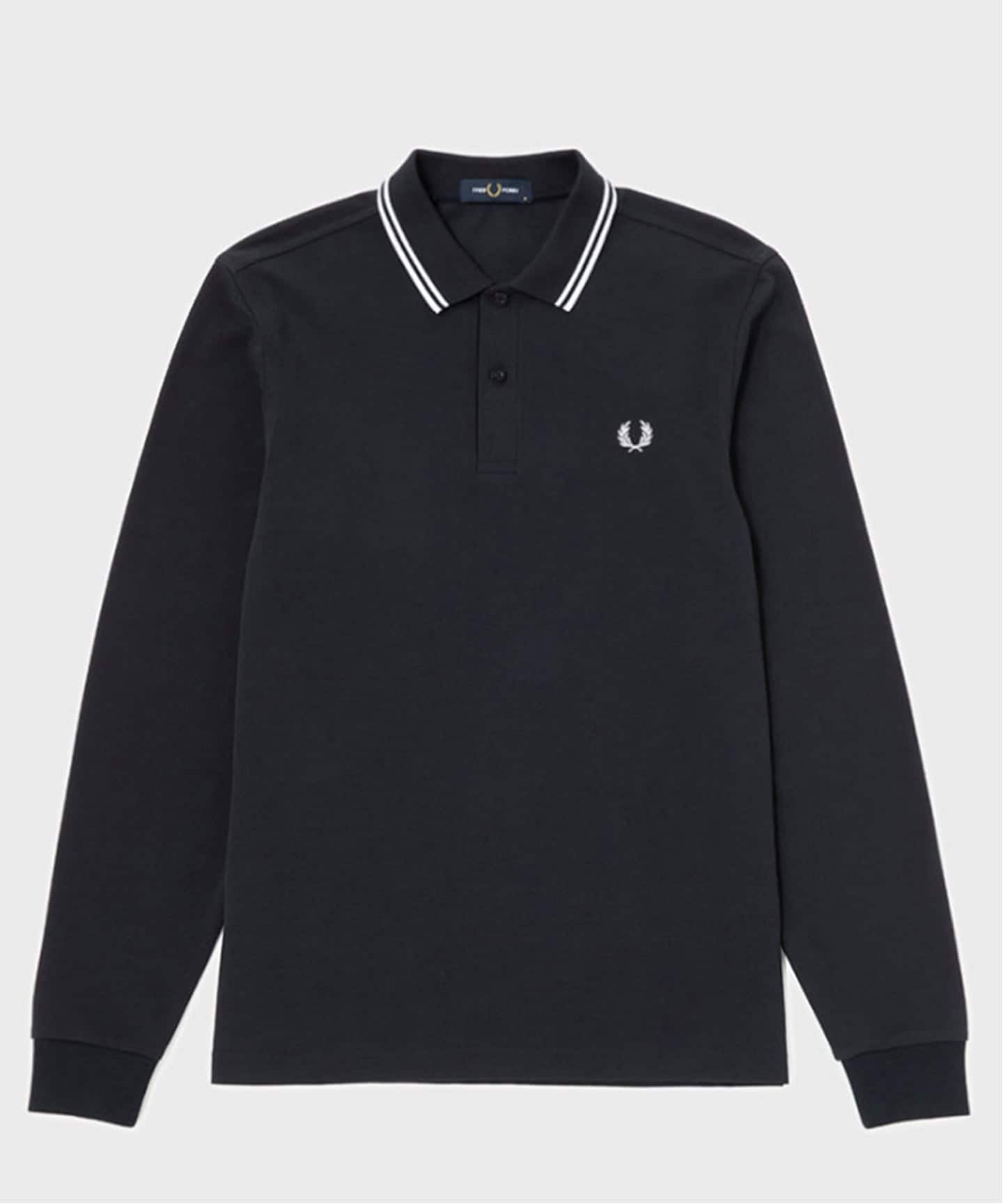 FRED PERRY / フレッドペリー M3636 LS TWIN TIPPED FP SHIRT