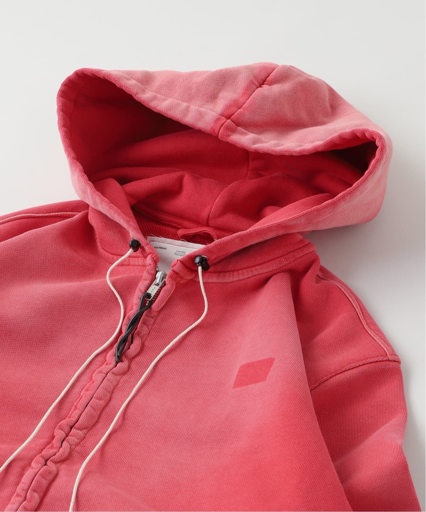 CAMIEL FORTGENS / カミエル・フォートヘンス FITTED ZIP HOODIE sweat
