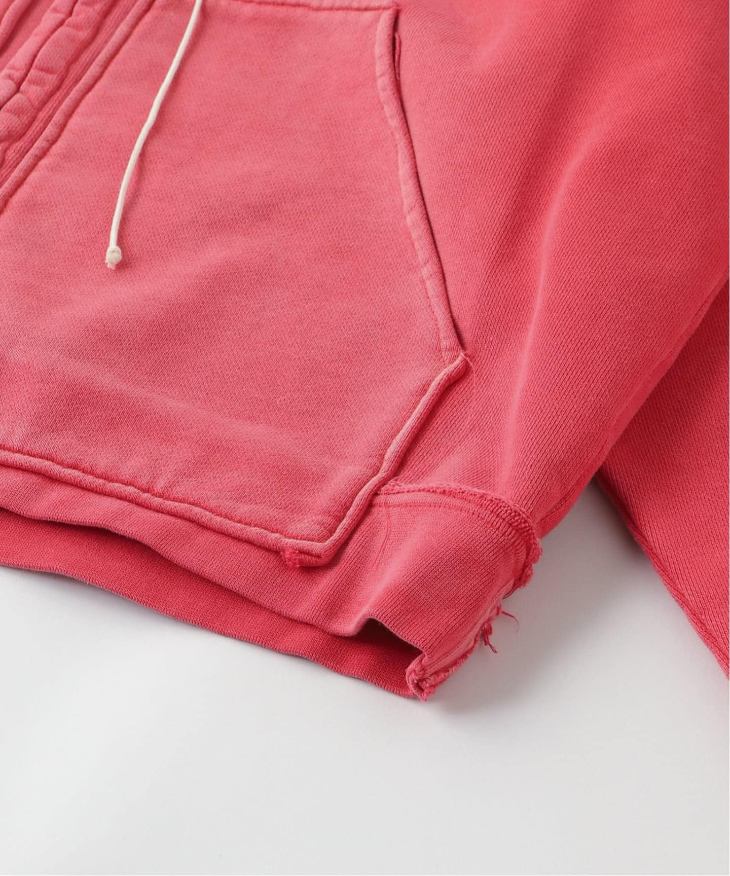 CAMIEL FORTGENS / カミエル・フォートヘンス FITTED ZIP HOODIE sweat