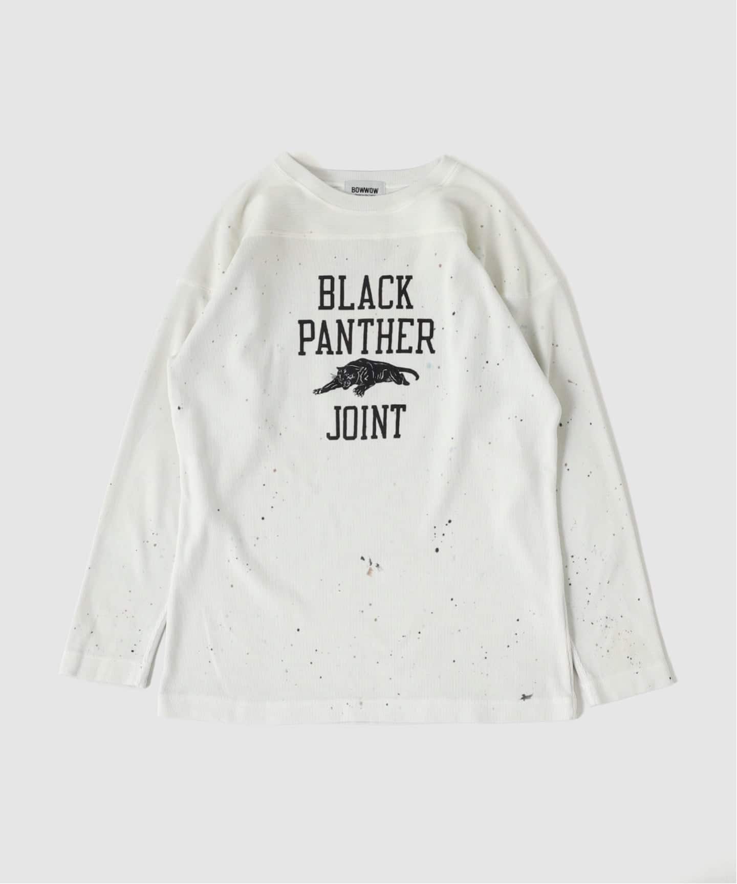 BOWWOW / バウワウ PAINTED FOOTBALL SHIRT - B.P（Tシャツ