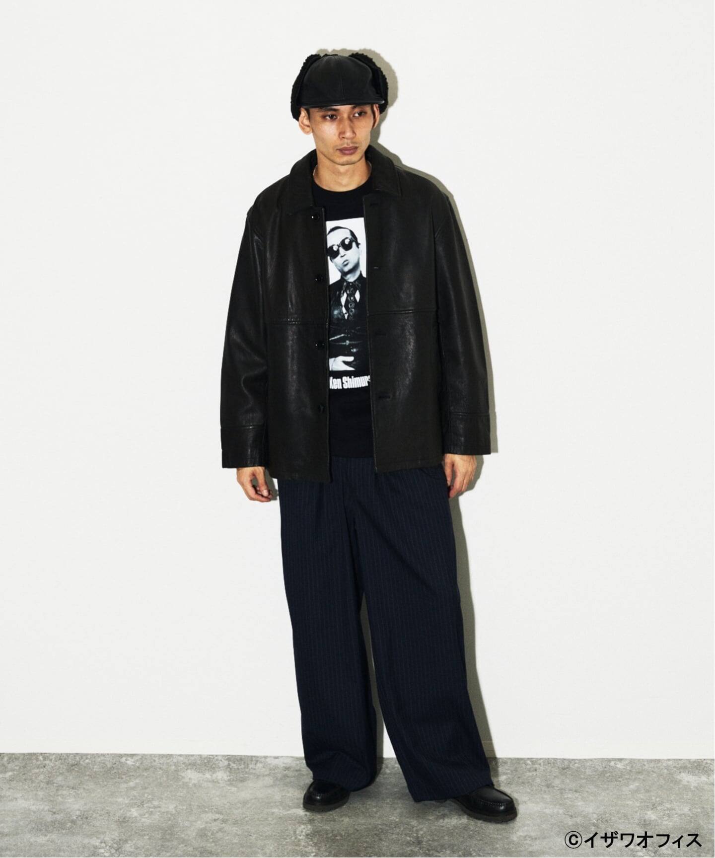 【XLサイズ】志村けん JOURNAL STANDARD スウェット ブラック 受注生産予約》【WEB限定】志村けん × JOURNAL STANDARD プリント