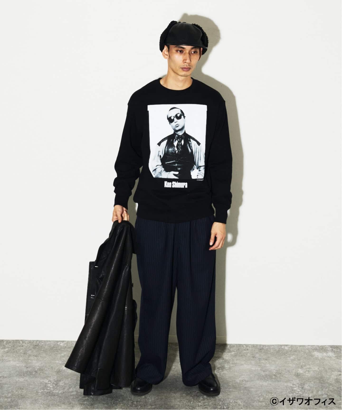 新品 志村けん × JOURNAL STANDARD スウェット ブラック XL XLサイズ 志村けん JOURNAL STANDARD スウェット