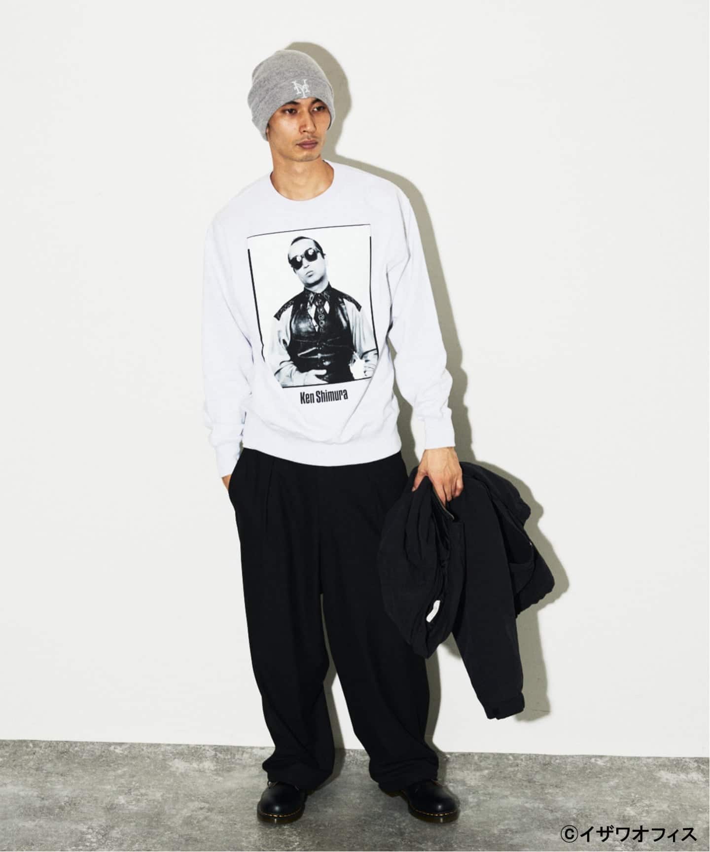 志村けん ✕JOURNAL STANDARD クルーネックスウェット 追加》志村けん × JOURNAL STANDARD クルーネックスウェット