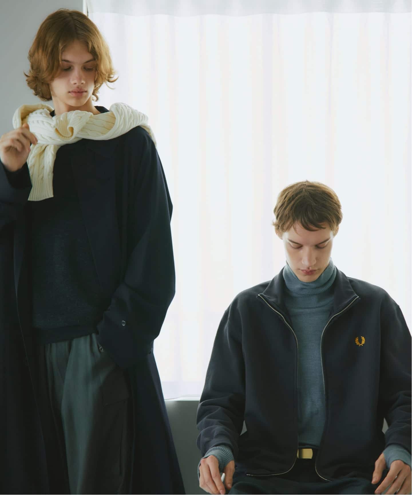 希少✨️ フレッドペリー ベロアトラックジャケット 黒 ジャーナルスタンダード別注 予約》FRED PERRY / フレッドペリー 別注 スウェット トラック