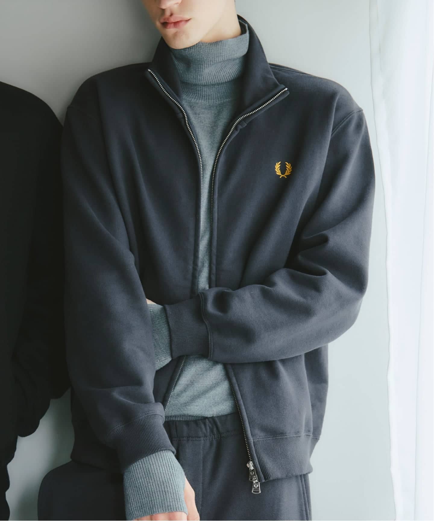 FRED PERRY / フレッドペリー 別注 スウェット トラック ジャケット