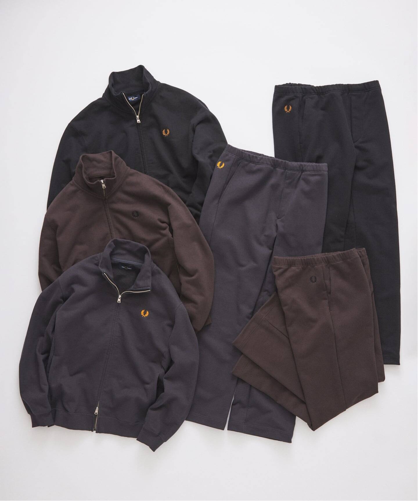 FRED PERRY / フレッドペリー 別注 スウェット トラック ジャケット